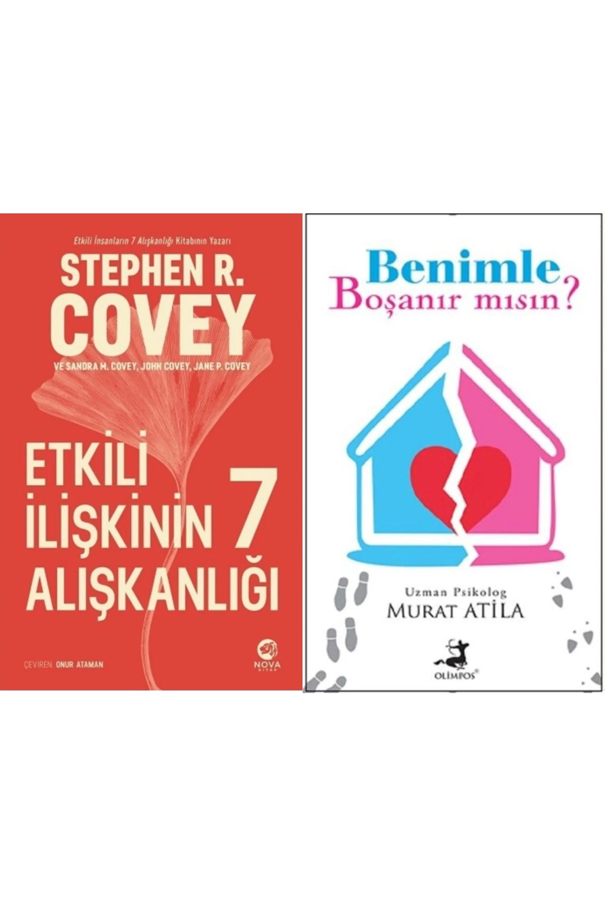 Turkuvaz Kitap Etkili İlişkinin 7 Alışkanlığı + Benimle Boşanırmısın 2 Kitap Set