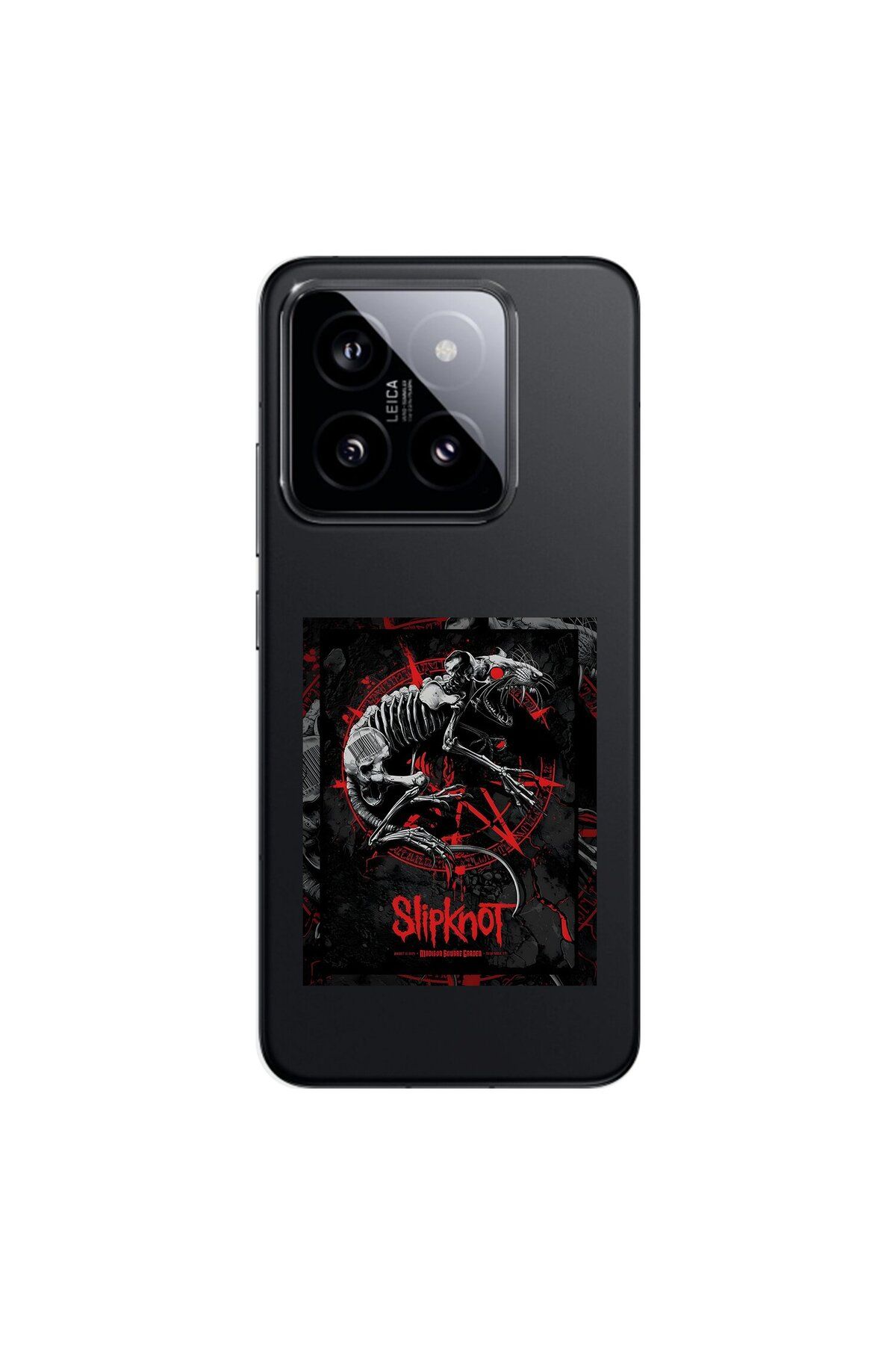 Dali Design Xiaomi Mi 14 Pro Uyumlu Şeffaf Kılıf Slipknot Tasarımlı