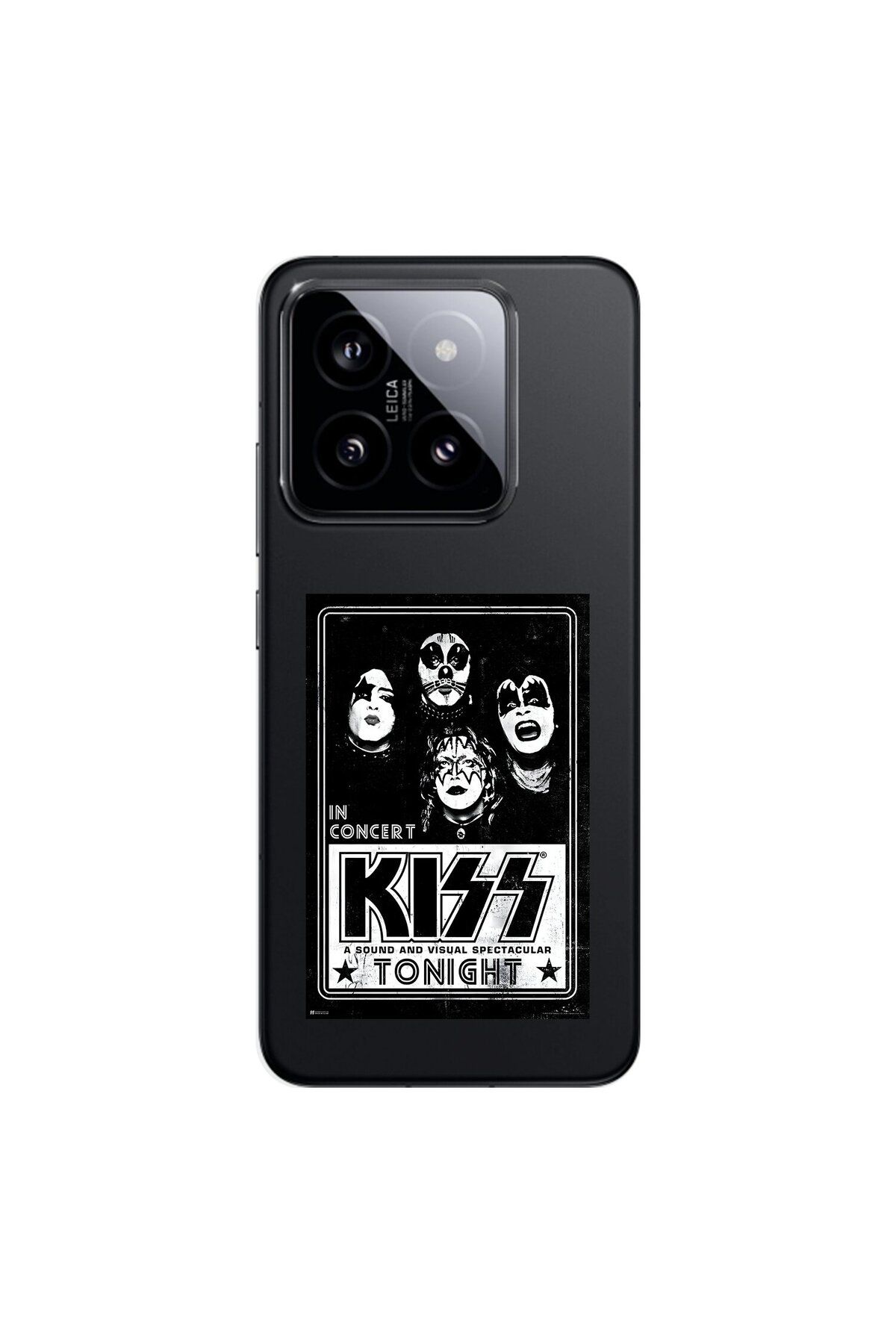 Dali Design Xiaomi Mi 14 Pro Uyumlu Şeffaf Kılıf KiSS Tasarımlı
