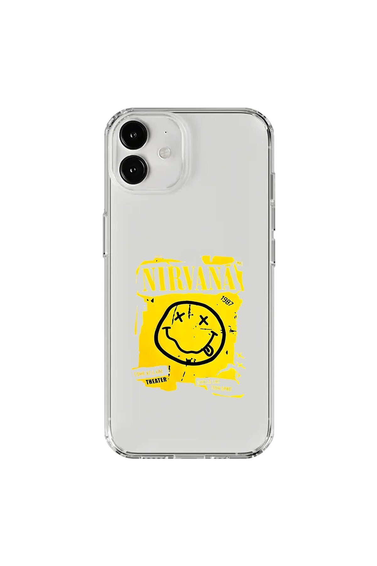 Dali Design iPhone 12 Uyumlu Şeffaf Kılıf Nirvana Tasarımlı