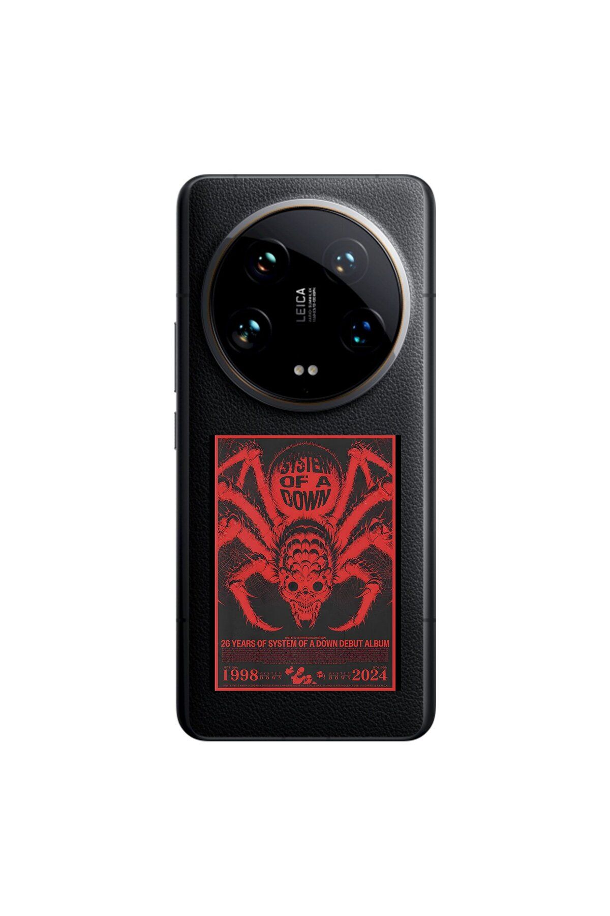 Dali Design Xiaomi Mi 14 Ultra Uyumlu Şeffaf Kılıf System of A Down Tasarımlı
