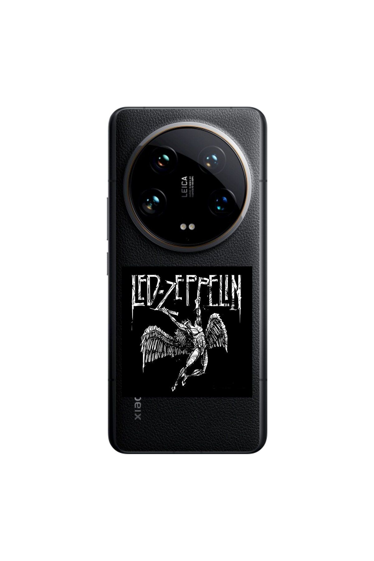 Dali Design Xiaomi Mi 14 Ultra Uyumlu Şeffaf Kılıf Led Zeppelin Tasarımlı