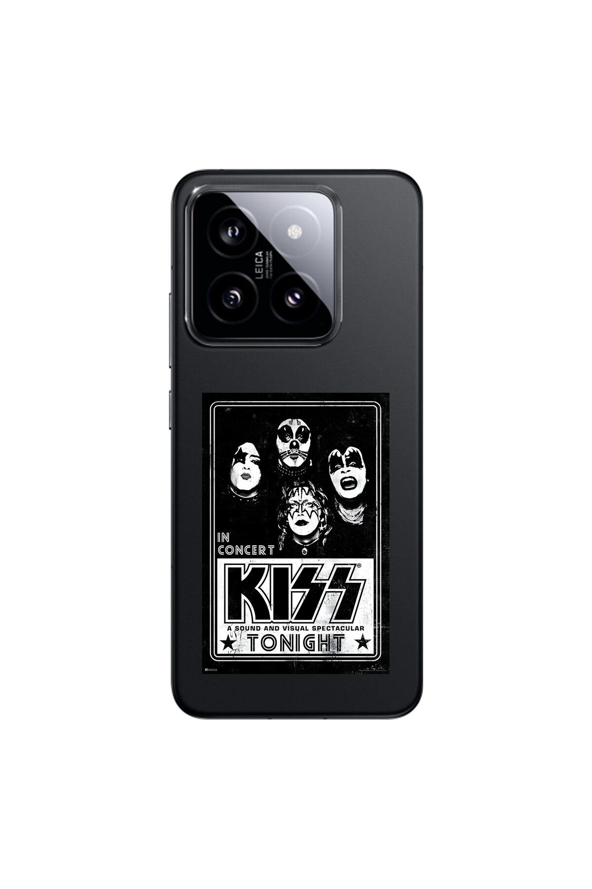 Dali Design Xiaomi Mi 14 Uyumlu Şeffaf Kılıf KiSS Tasarımlı