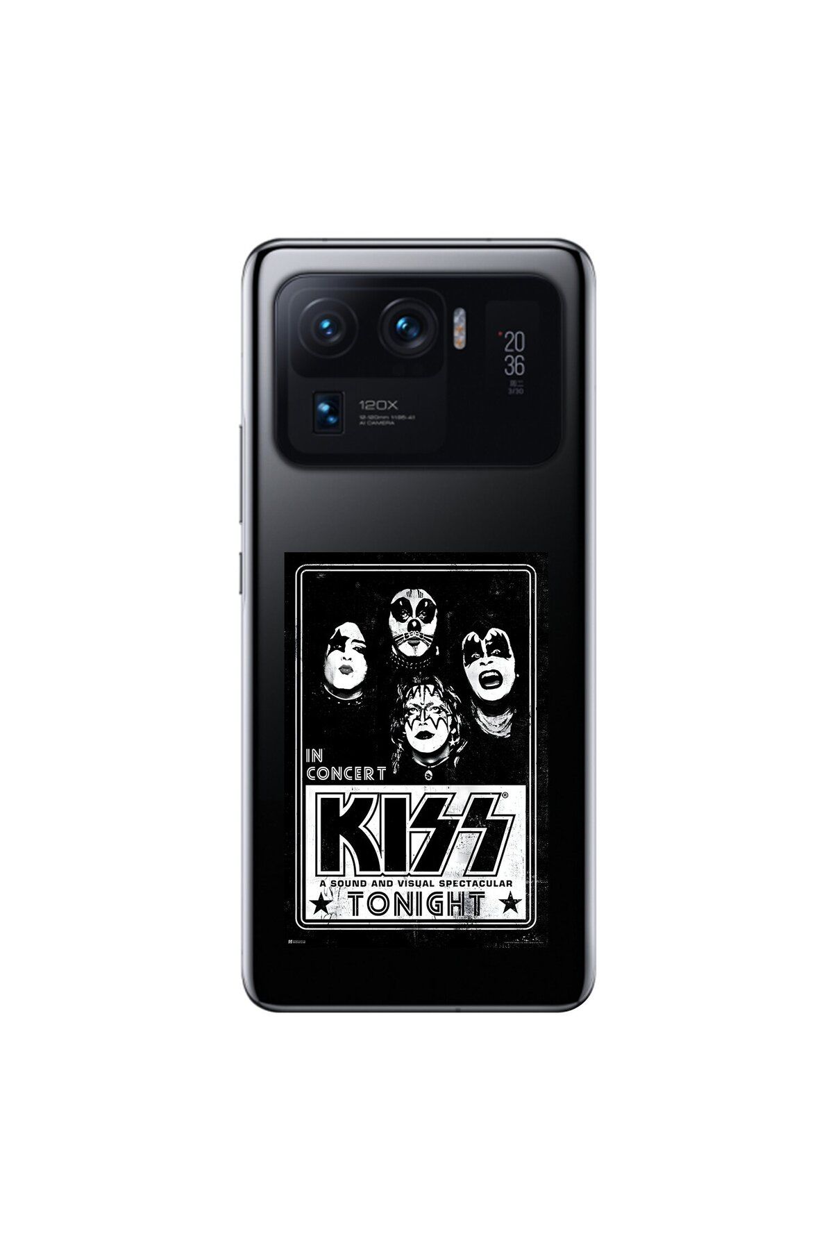 Dali Design Xiaomi Mi 11 Pro Uyumlu Şeffaf Kılıf KiSS Tasarımlı