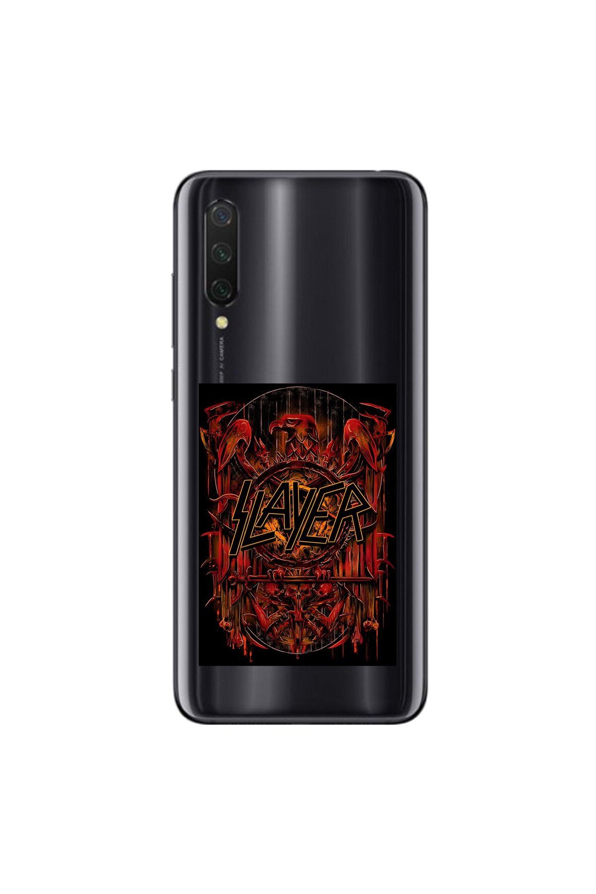 Dali Design Xiaomi Mi 9 Lite Uyumlu Şeffaf Kılıf Slayer Tasarımlı