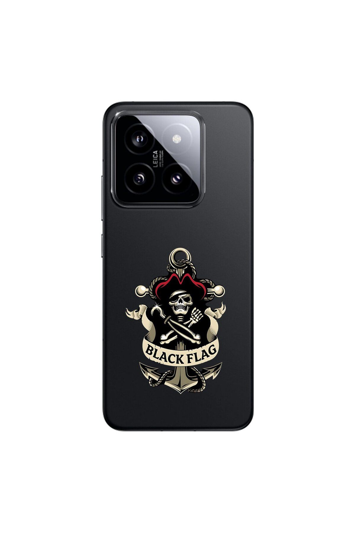 Dali Design Xiaomi Mi 14 Uyumlu Şeffaf Kılıf Pirate 4 Tasarımlı