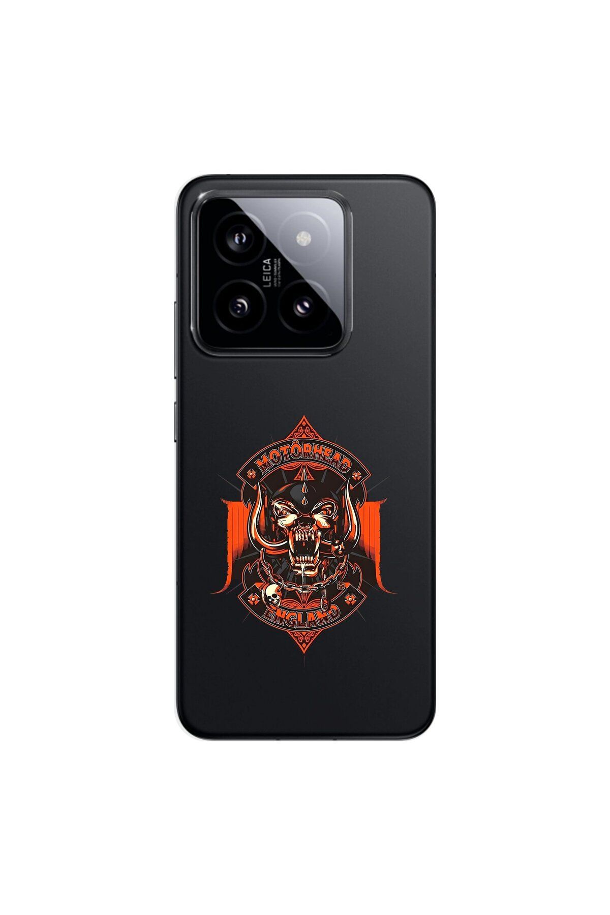 Dali Design Xiaomi Mi 14 Pro Uyumlu Şeffaf Kılıf Motörhead Tasarımlı