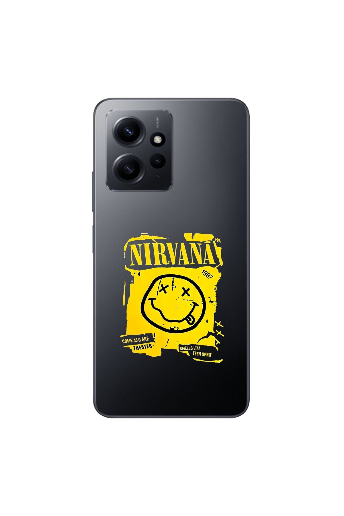 Dali Design Xiaomi Redmi Note 12 Uyumlu Şeffaf Kılıf Nirvana Tasarımlı