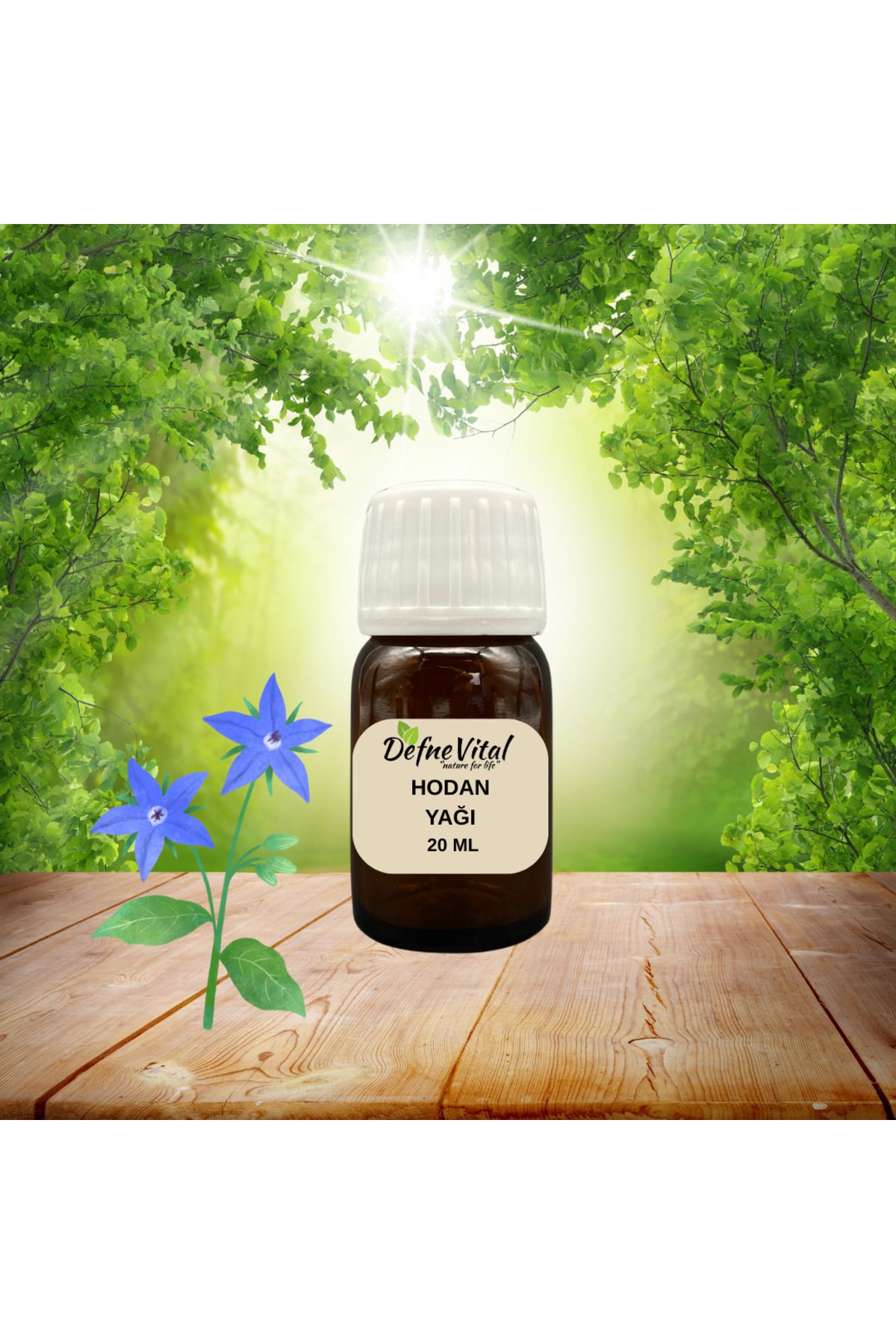 DEFNE VİTAL HODAN YAĞI 20 ML