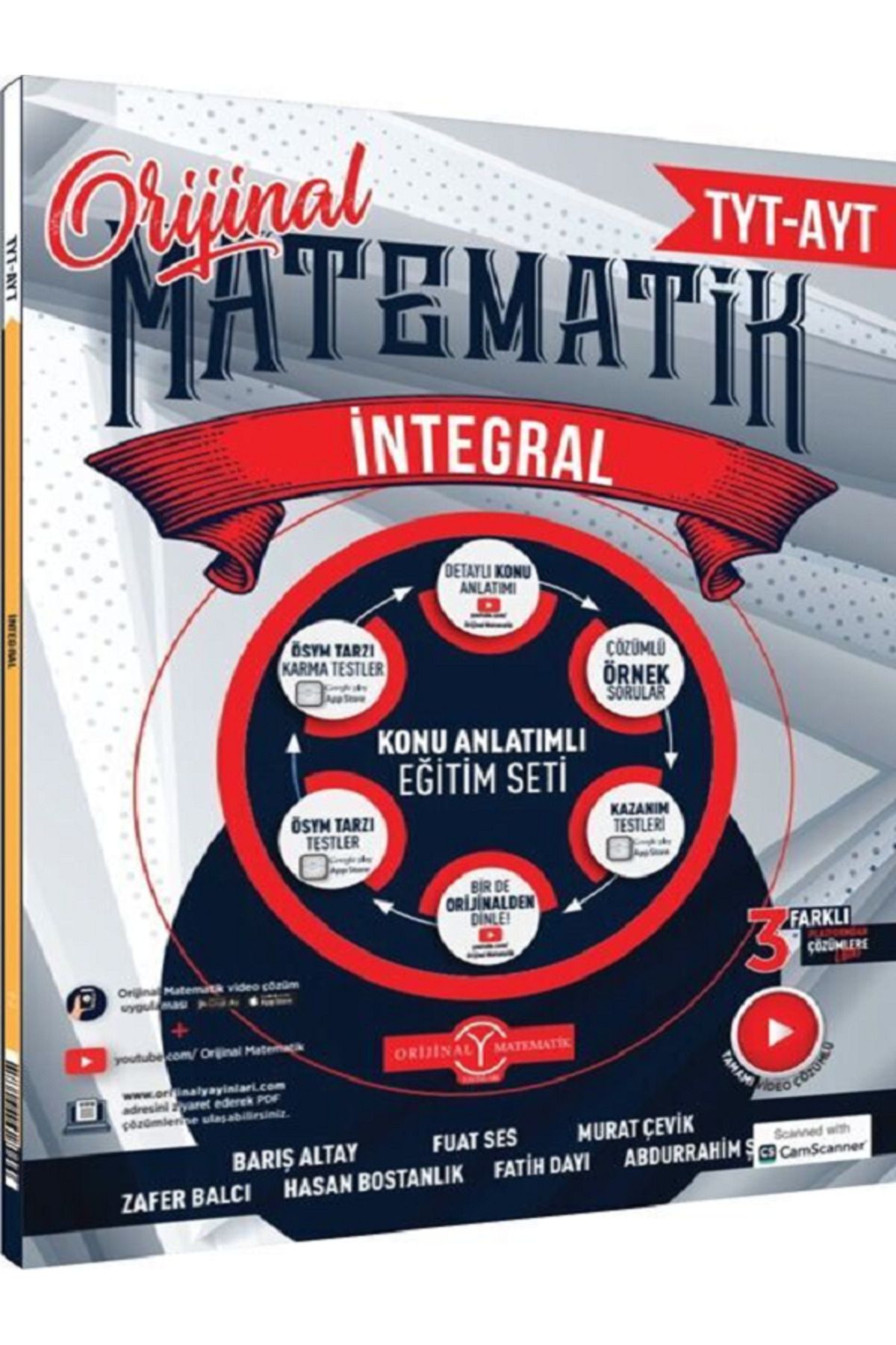 Evrensel İletişim Yayınları TYT - AYT Matematik İntegral / Konu Anlatımlı Eğitim Seti / Çözümlü Örnek Sorular