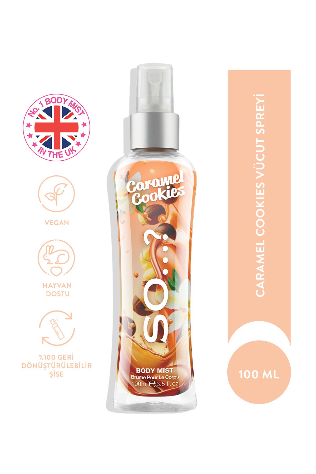 So Fragrance So…? Caramel Cookies Vücut Spreyi 100ml