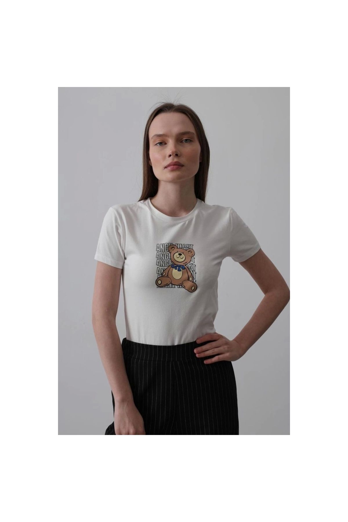 Marsilyan - Baskı Detaylı Tshirt