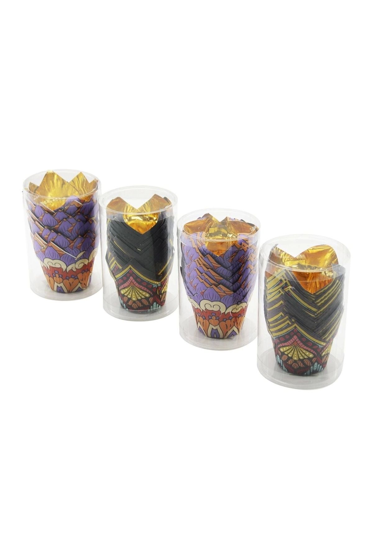 shopwave 20 PCS GOLD - FOLYOLUYUVARLAK - KALIN - KULAKLI MUFFİN KAĞIT KEK KAPSÜLÜ (5047)