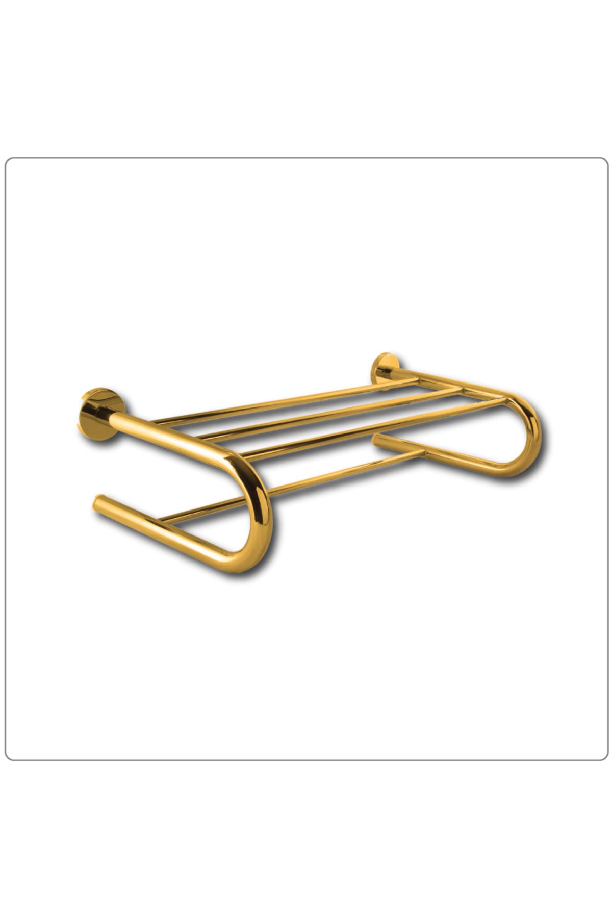 Nokta Yapı Malzemeleri NOKTA OTEL RAF HAVLULUK PVD GOLD PİRİNÇ KALİTE