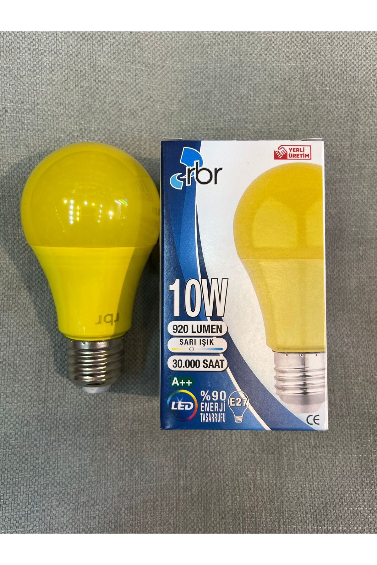 OKYANUSAYD 10 WATT SARI IŞIK 920 LÜMEN E-27 DUY LED AMPUL