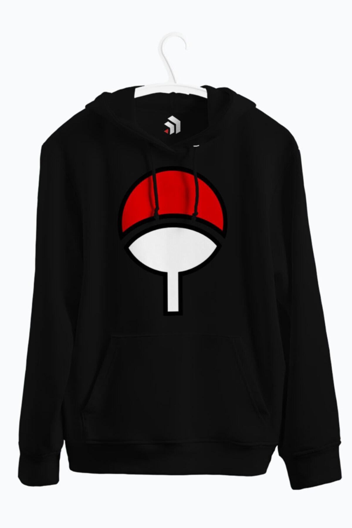 karikatürstore Baskılı Kapşonlu Sweatshirt