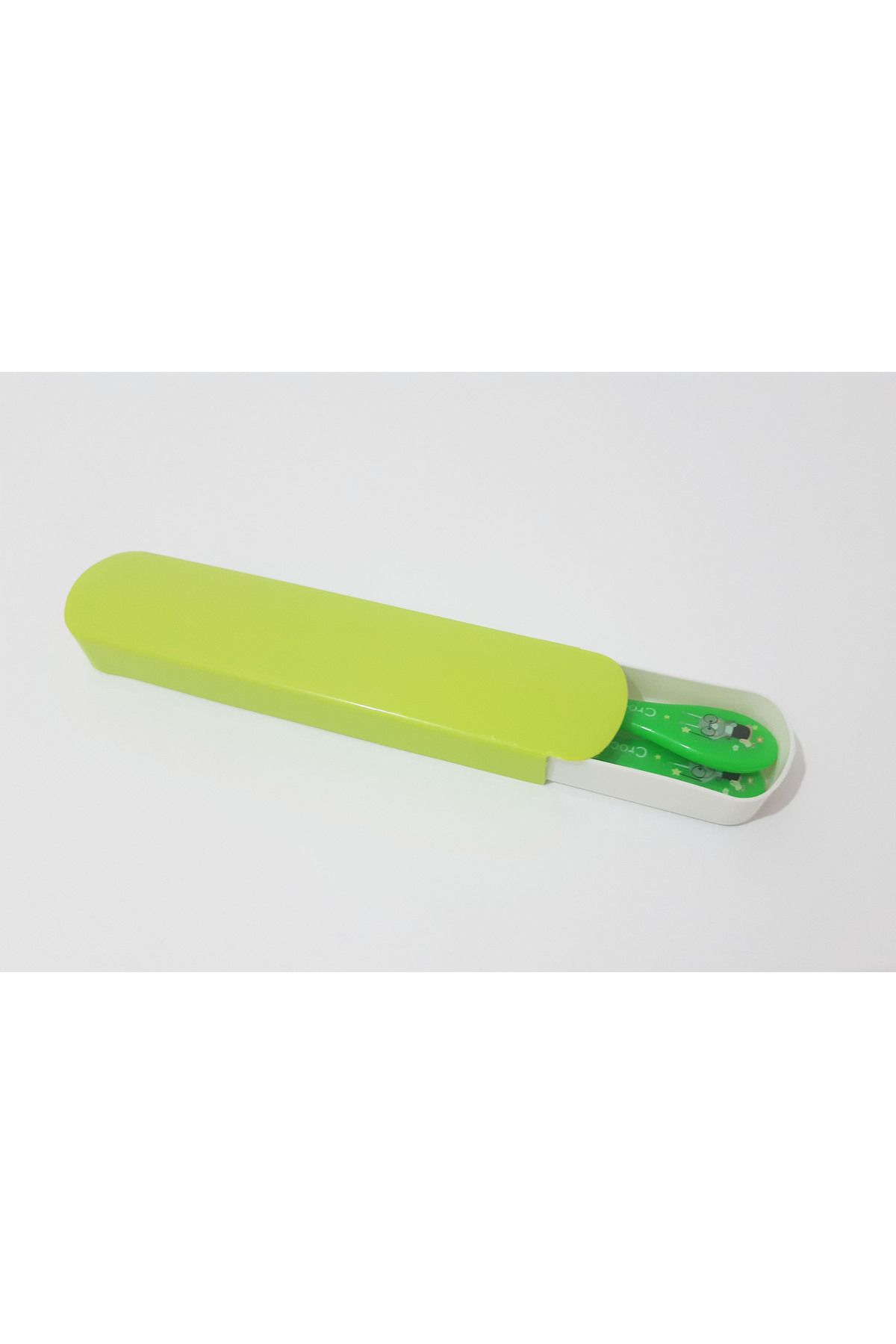 renkli çiçekler-Fork Spoon Cartoon Patterned Fork Spoon Set for Kids 4