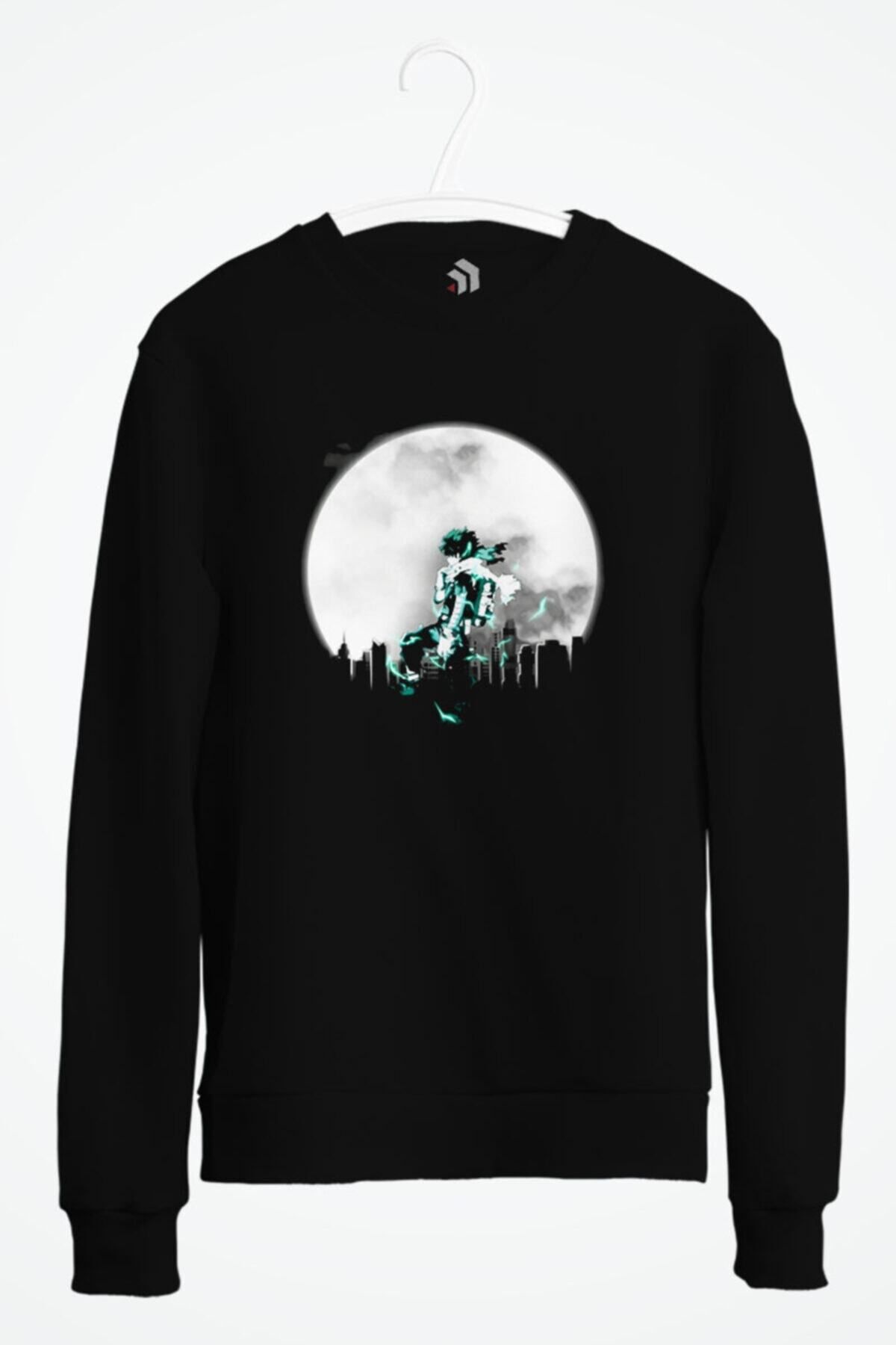 karikatürstore A Hero's Journey Anime Albüm Baskılı Sweatshirt