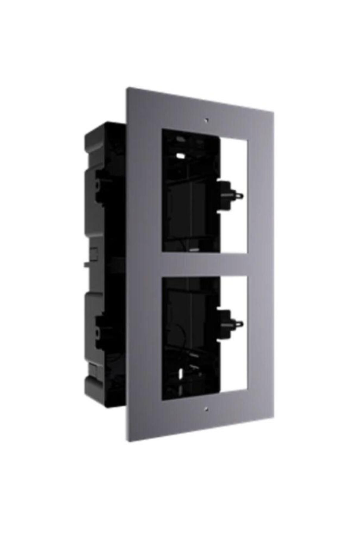 Hikvision-Rama montaj ingropat, 2 module, pentru Interfon modular - HIKVISION, DS-KD-ACF2 1