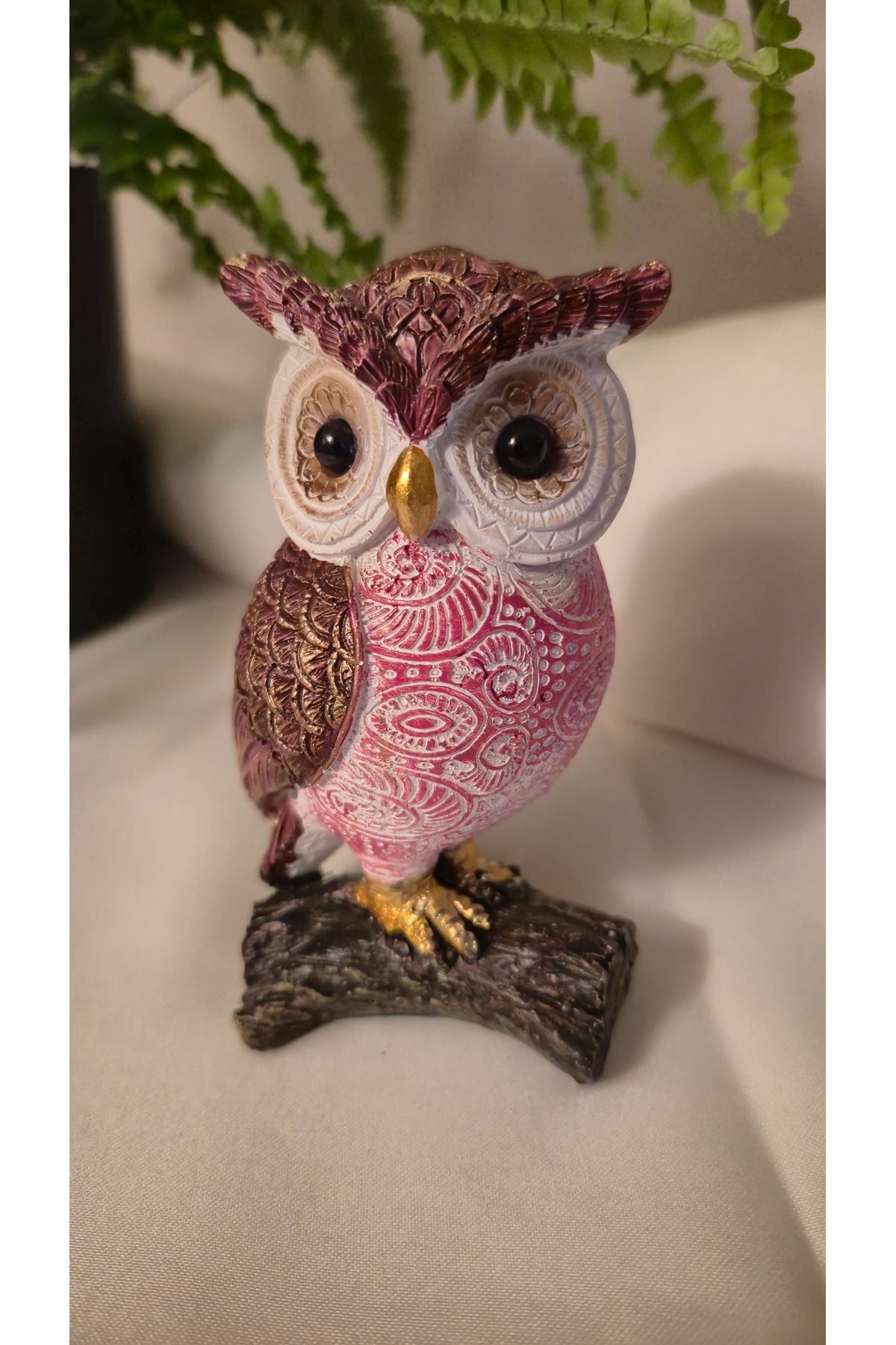 Land of Souvenir Baykuş Polyester Dekoratif Obje ve Biblo