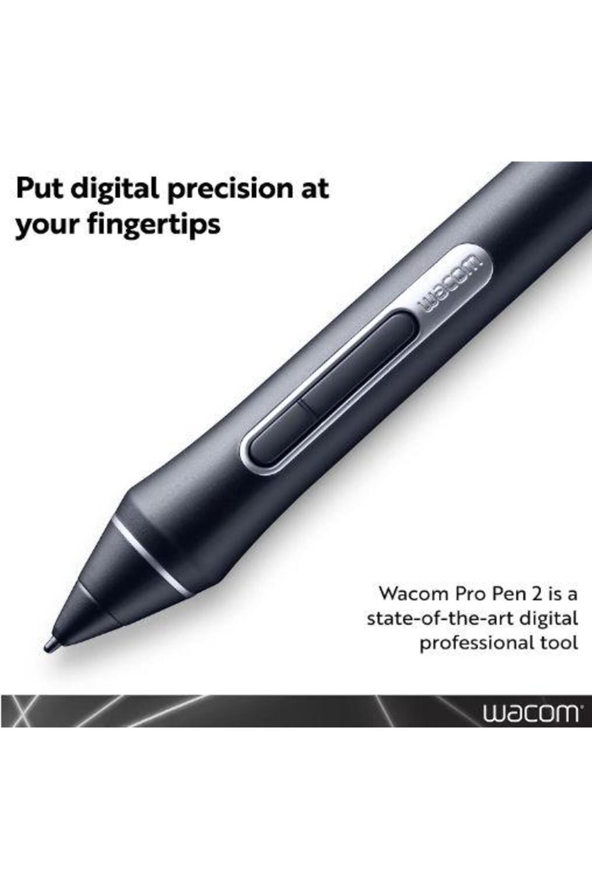 Wacom Pro Pen 2 KP504E, Stylus (Negru)- Trendyol