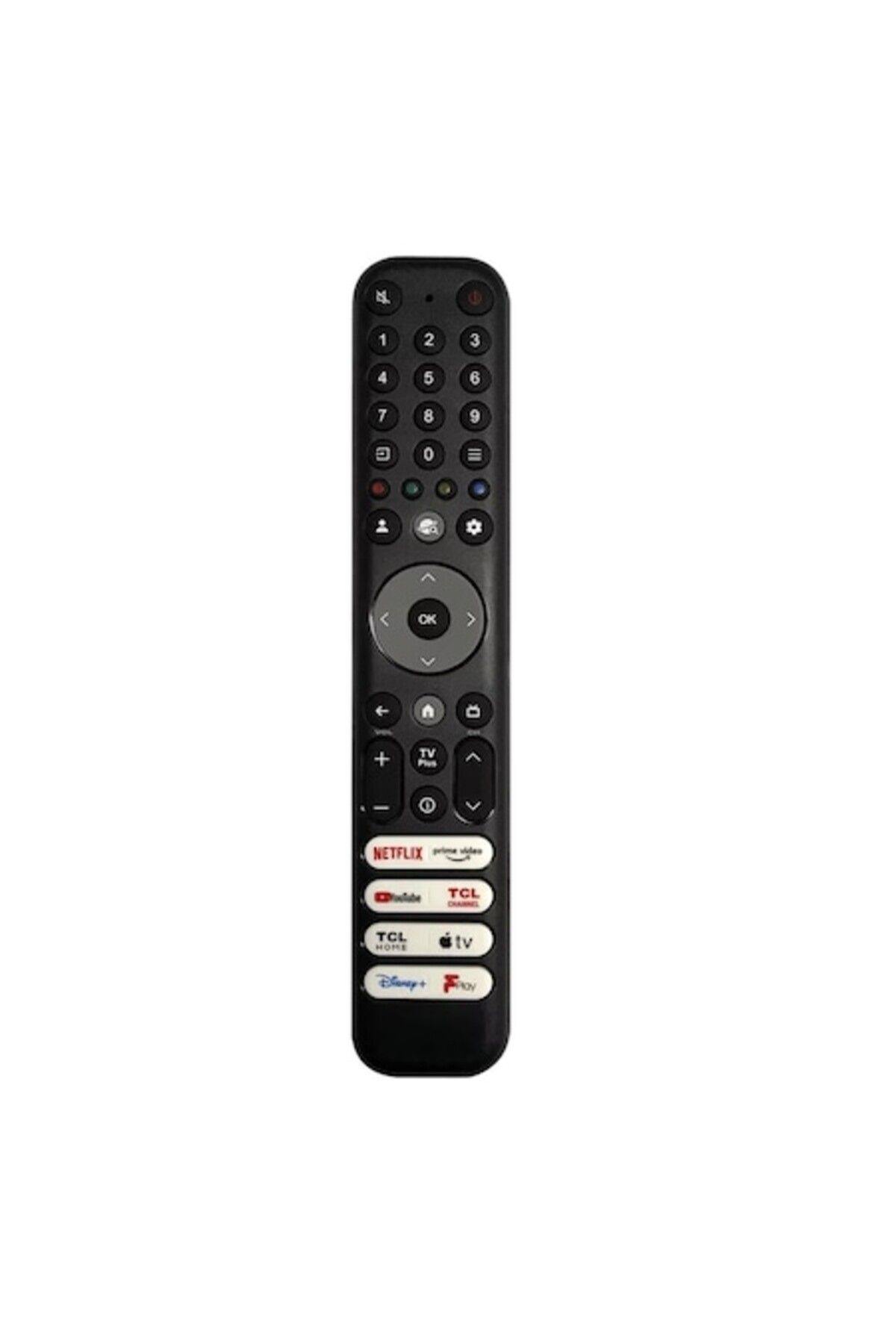 Bogadini-Universal Remote Control for Tcl LED/LCD 4K TVs, Compatible with Netflix, Youtube, Black 1