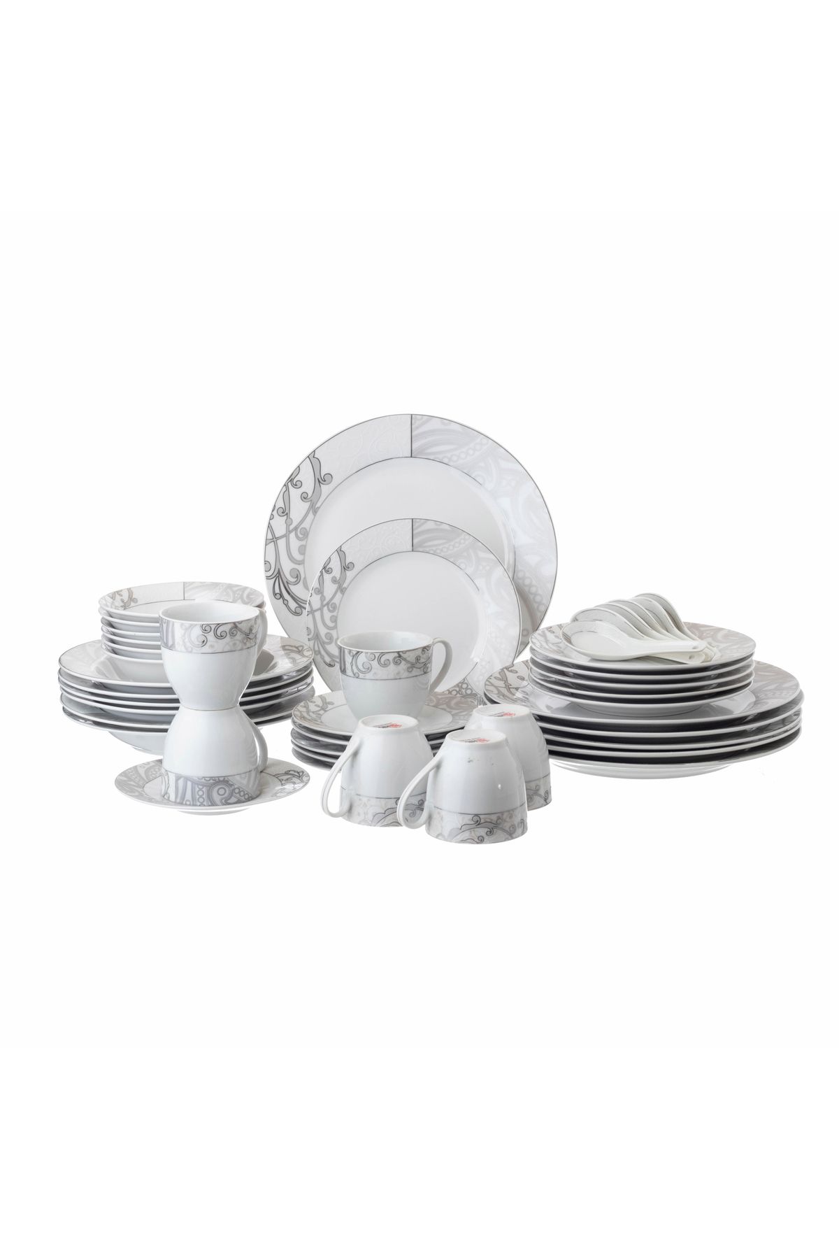 HIC-Ceramic Dinner set 42 pieces for 6 persons 1