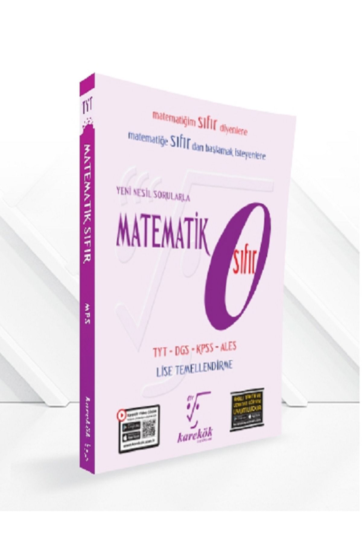 Evrensel İletişim Yayınları Karakök Matematik 0 / Karakök Matematik Sıfır / TYT - DGS - ALES / Lise Temellendirme / Yeni Nesil