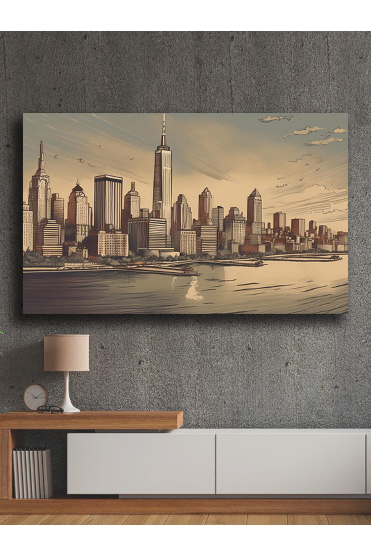 PRİME Concept Soyut modern kanvas tablo