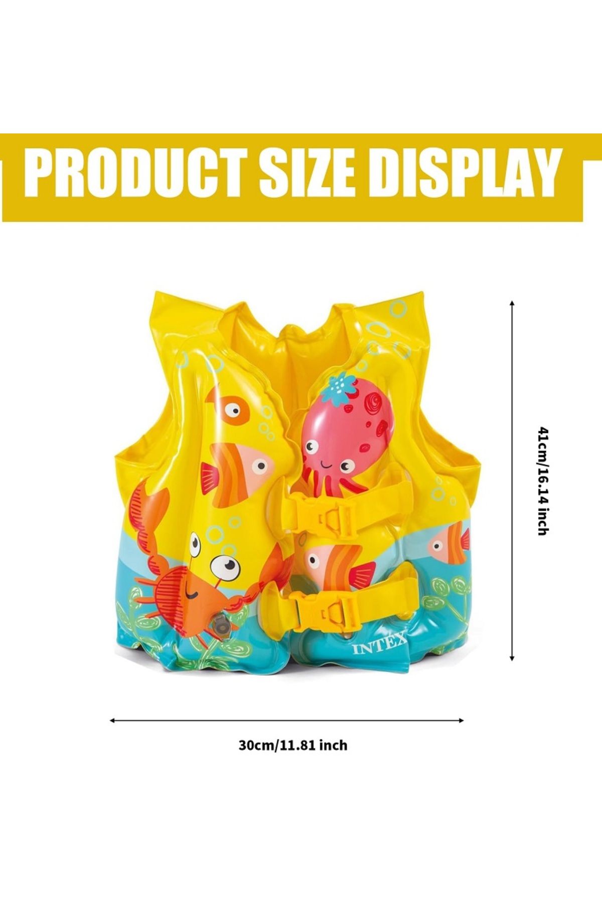 Intex Baskılı Çocuk 3-5 Yaş Şişme Yelek