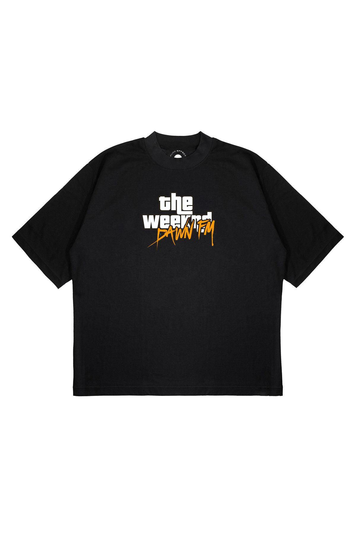 PURE EFFECT Unisex Oversize The Weekend Baskılı T-shirt
