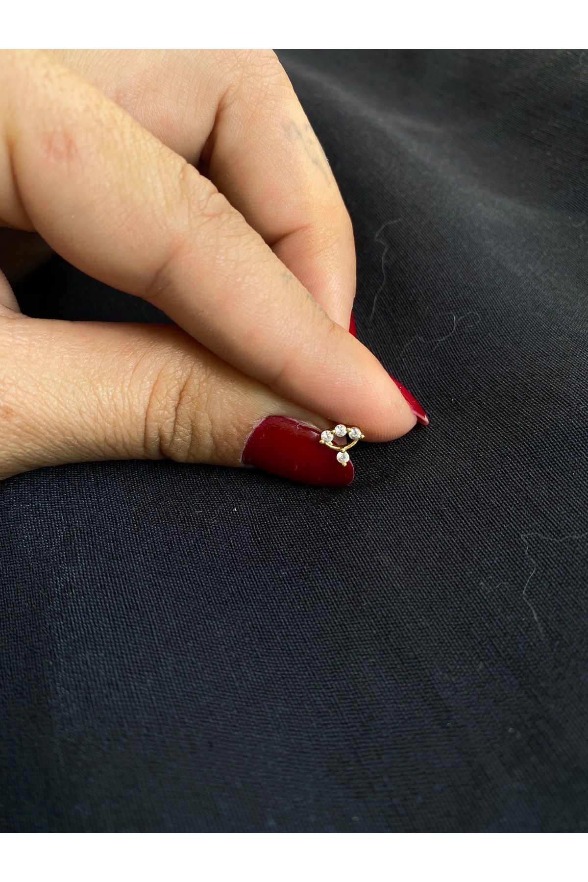 satirus Gold helix tragus kıkırdak piercing Çelik