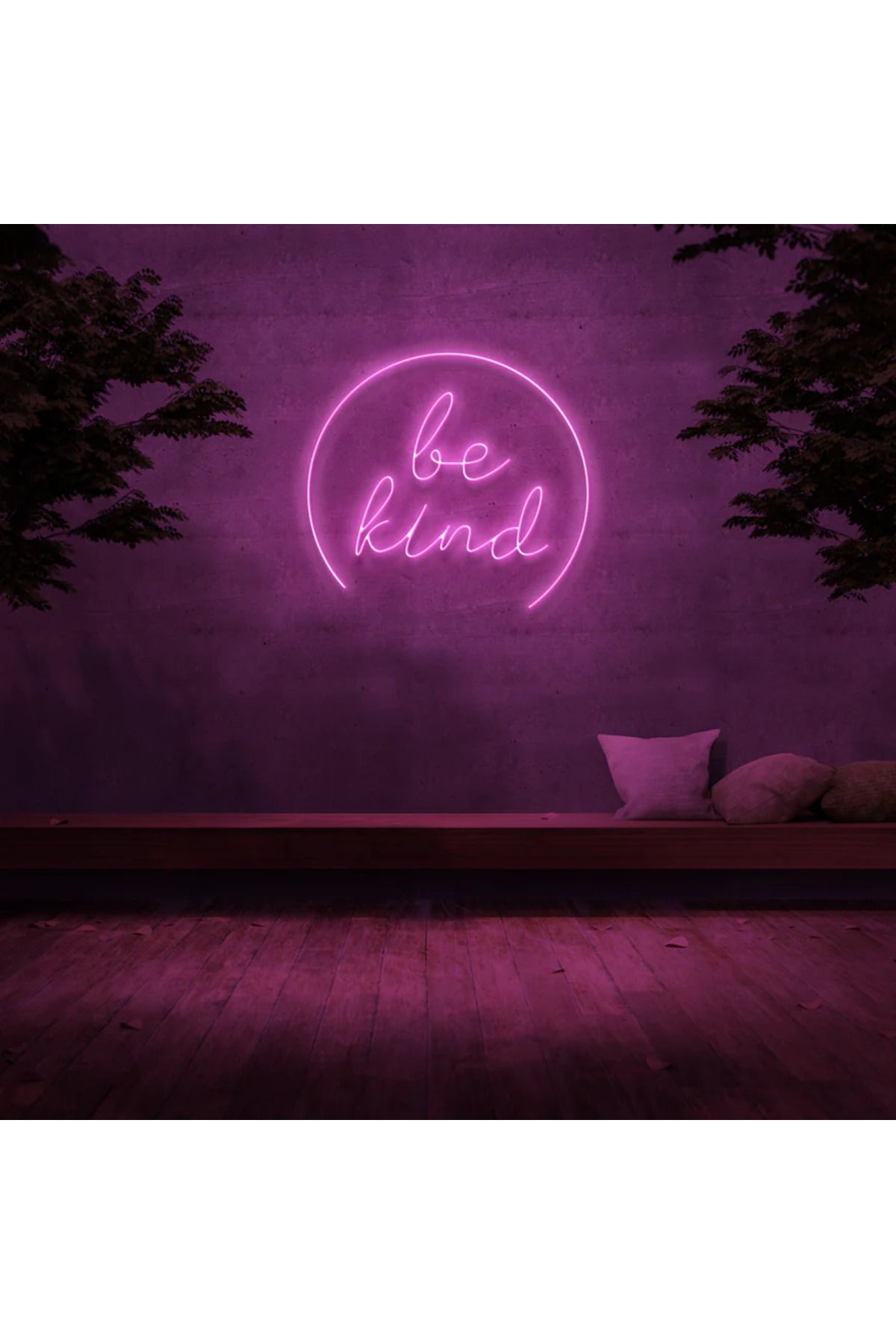 Saatistan Neon LED Işık, Tek Renk, Güzel ve Şık Dekorasyon Aksesuarı