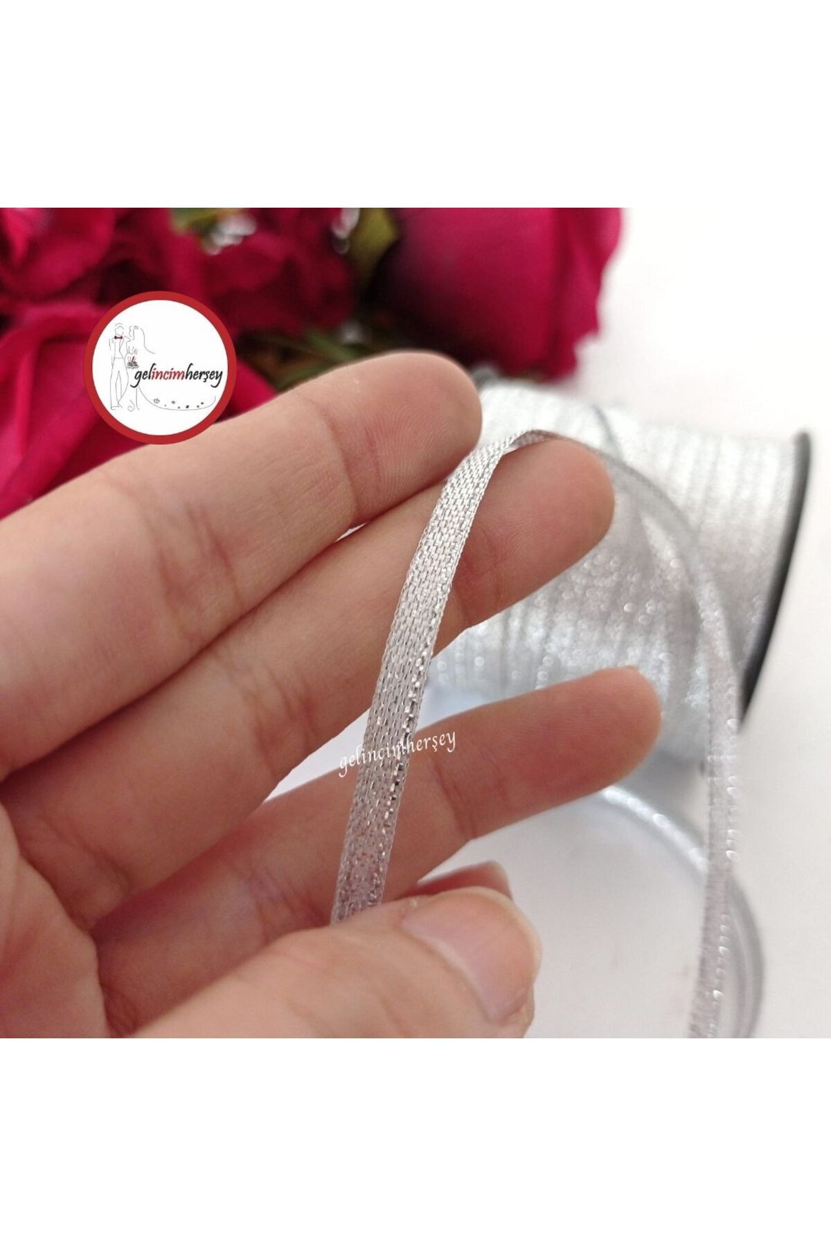 Gelincimherşey Saten İnce Kurdele 6 mm 5 metre