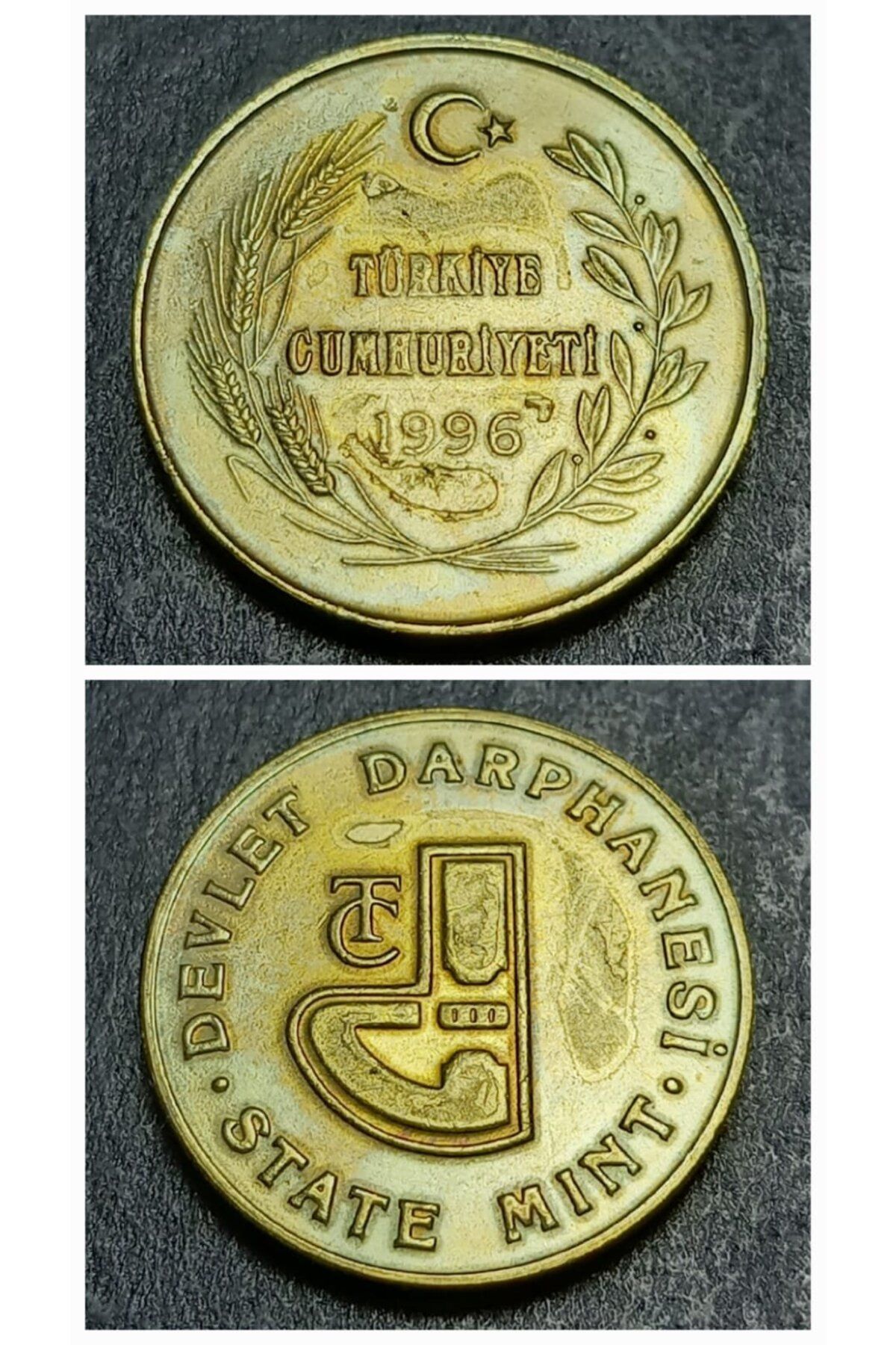 escoines koleksiyon 399636856fef565a4f Darphane Setinden 1996 Darphane jetonu