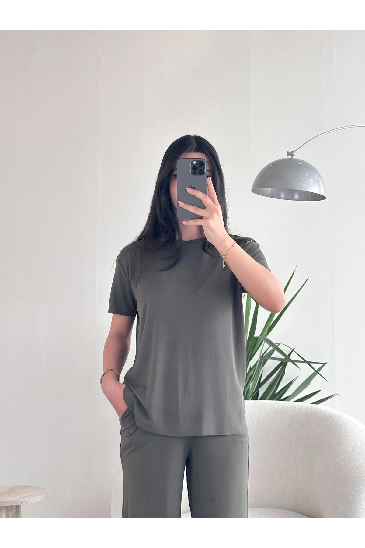 Kyra Studios Yeşil Palazzo Takım 1022