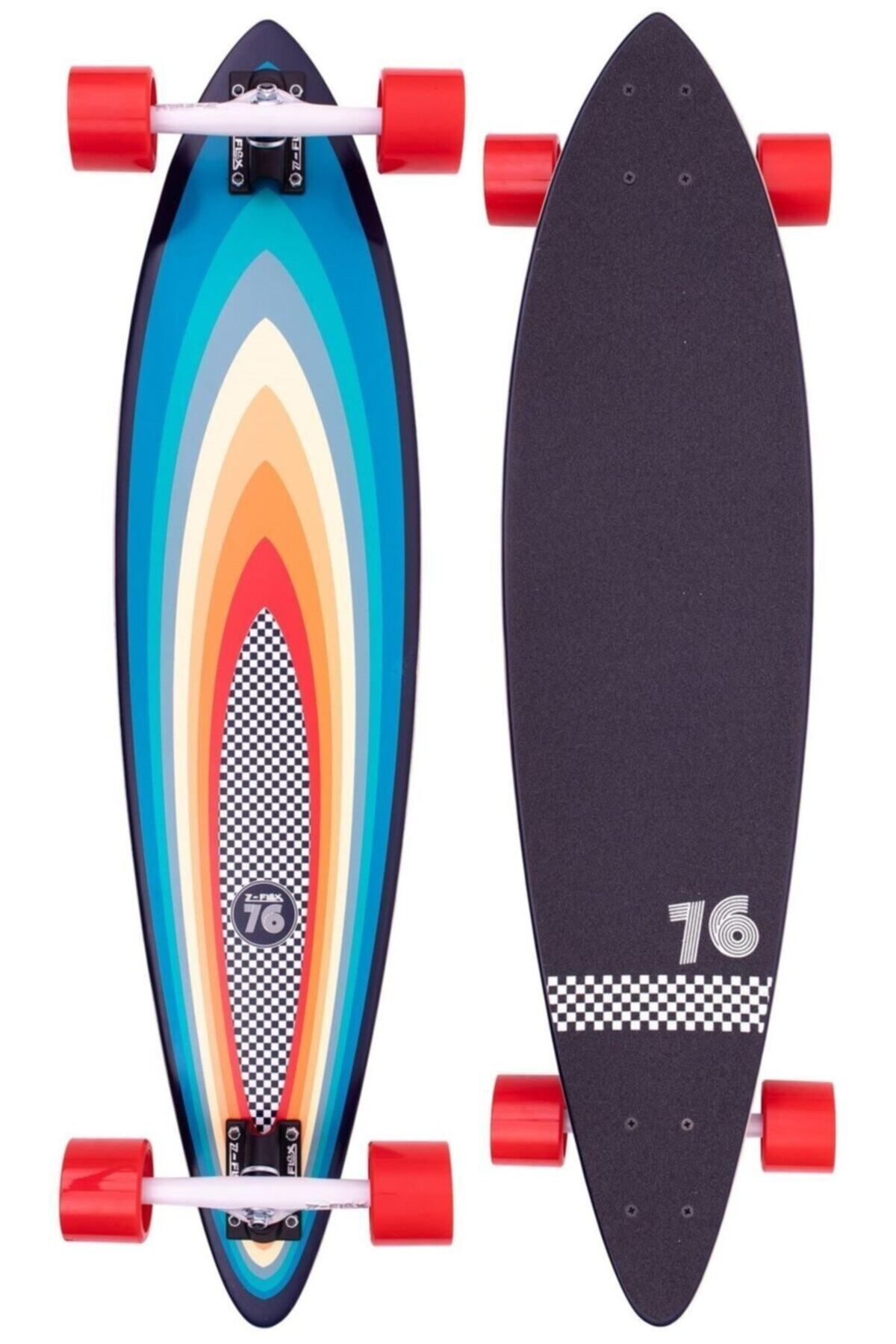 teknotrust 38 Surf A Gogo Pintail Longboard, şık ve dayanıklı kaykay seçeneği