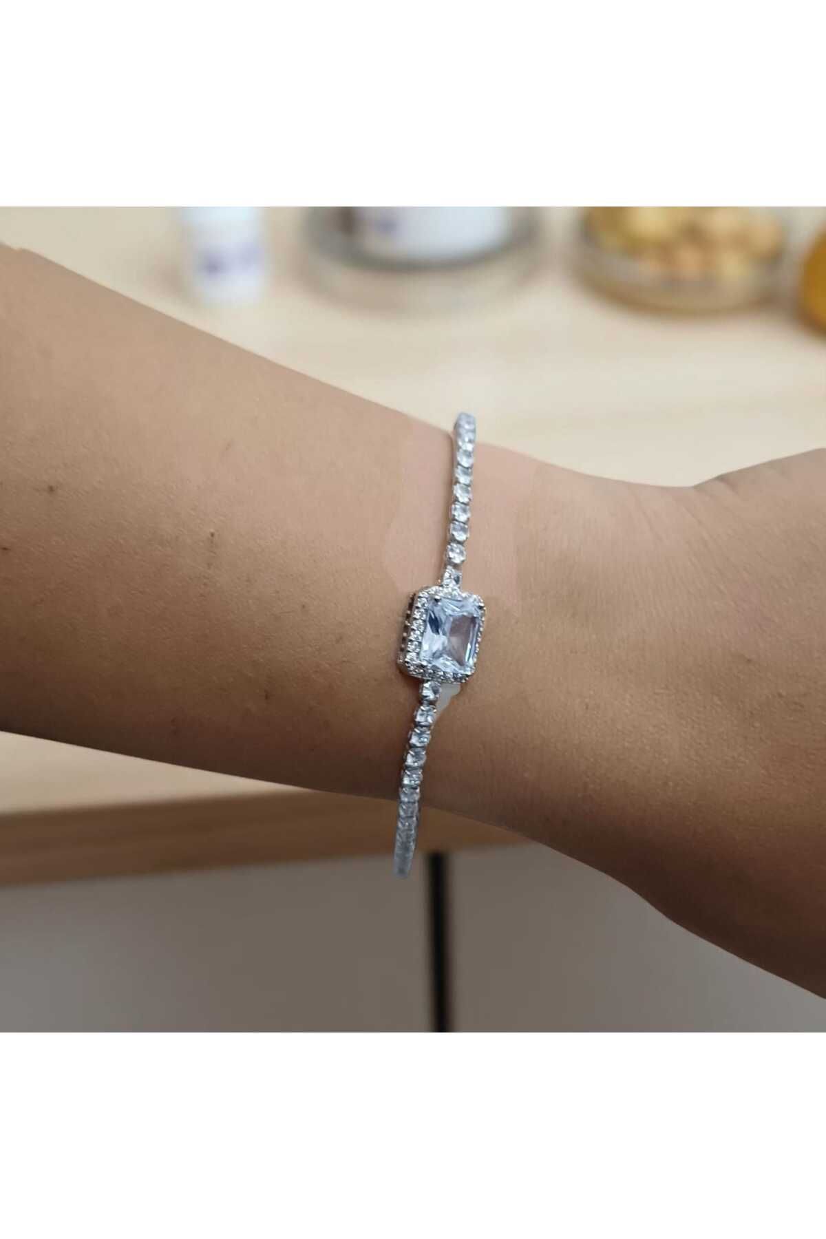 Fashionjewelery Taşlı Su yolu Bileklik