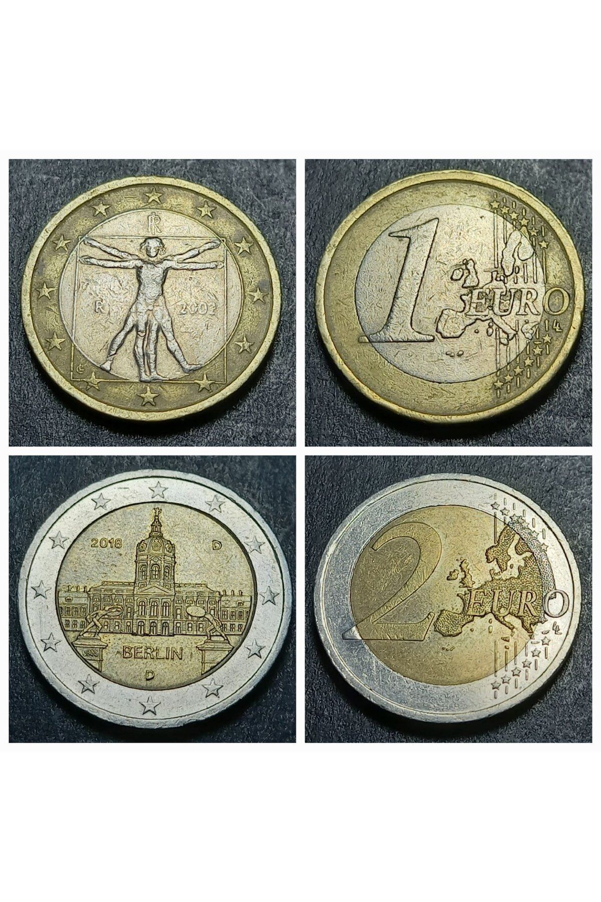 escoines koleksiyon 399636856bb5ca6f86 1-2Euro Eski Yabancı Madeni Para