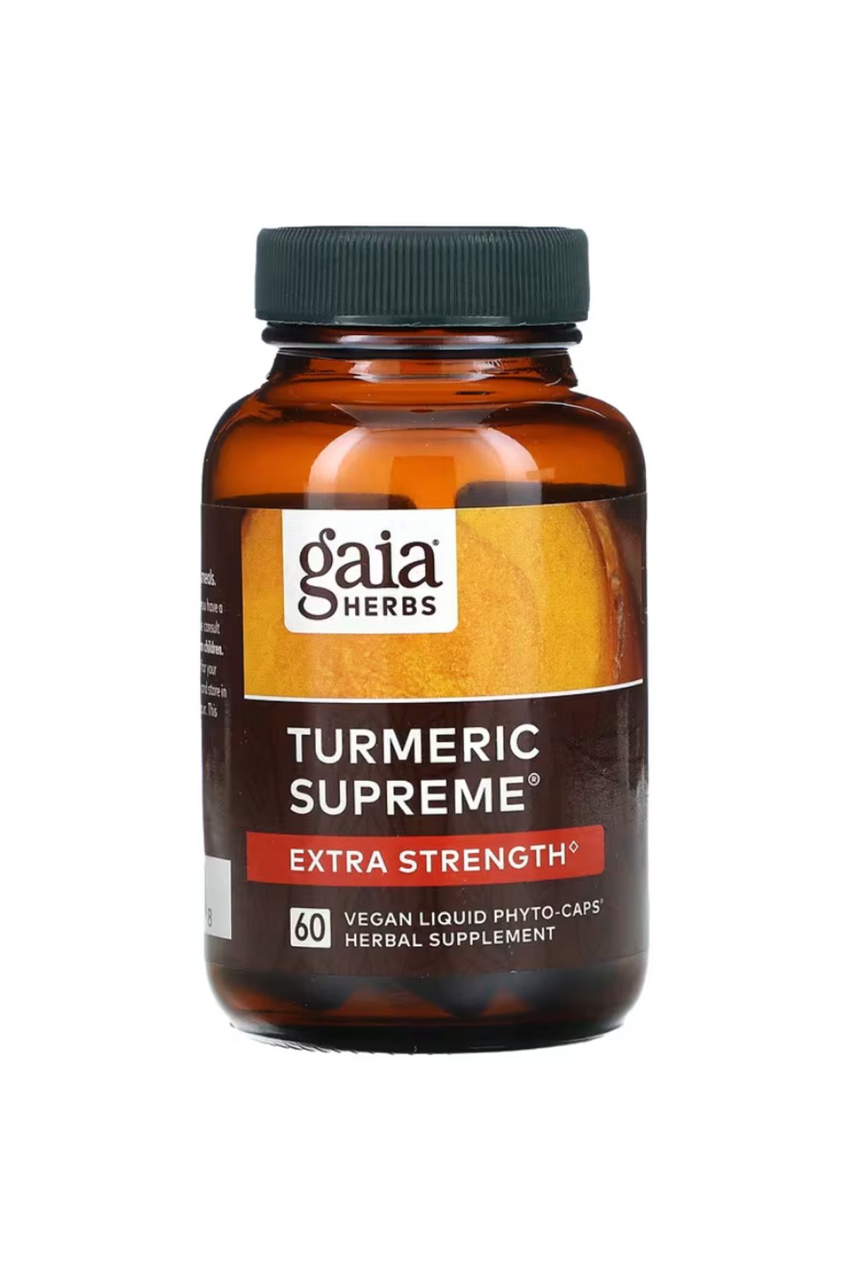 GAIA HERBS , Turmeric Supreme, Extra Strength, 60 Vegan Liquid Phyto-Caps