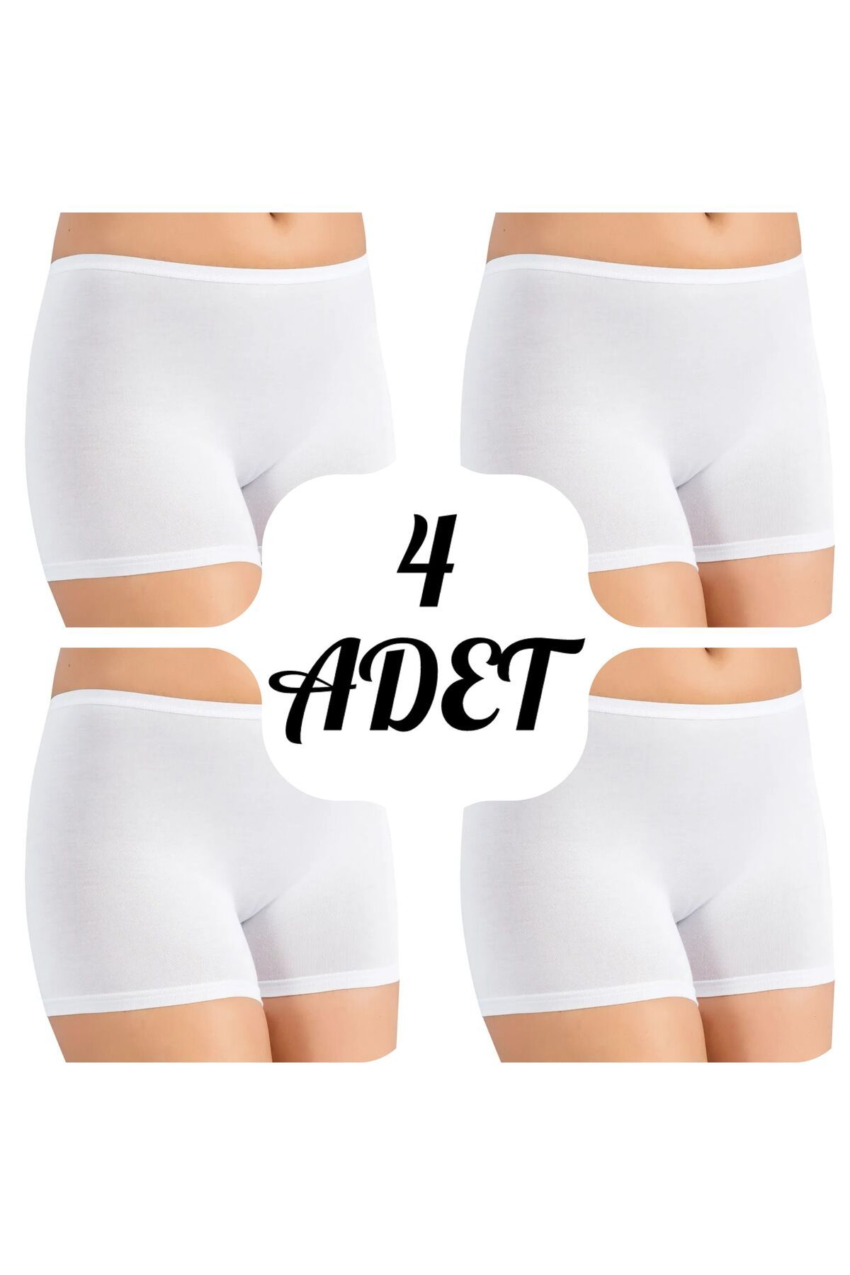 Özten 4'Lü Paket Lüks Modal Kadın Boxer OZT4251