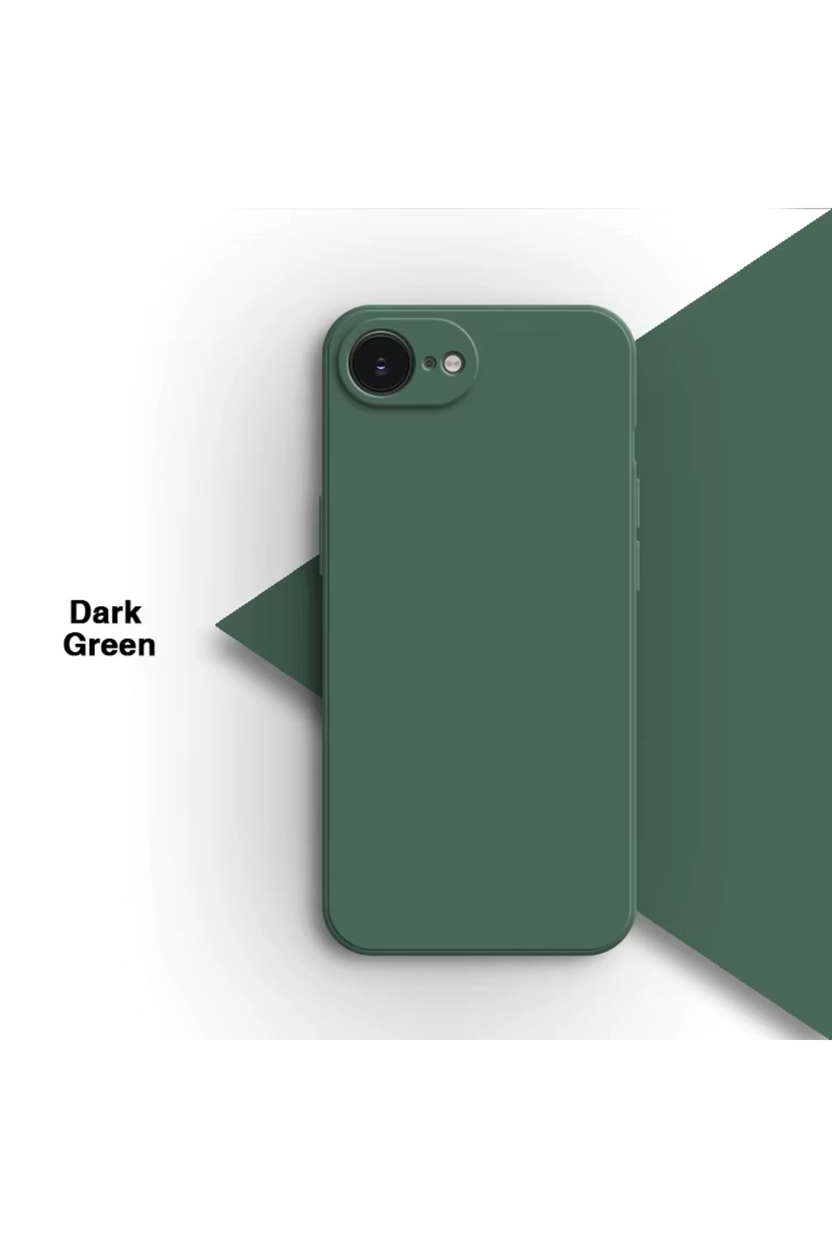 GRABONO Apple iPhone 16E Kılıf Kamera Korumalıdır Kadifemsi İç Kaplama Mat Premium Seri