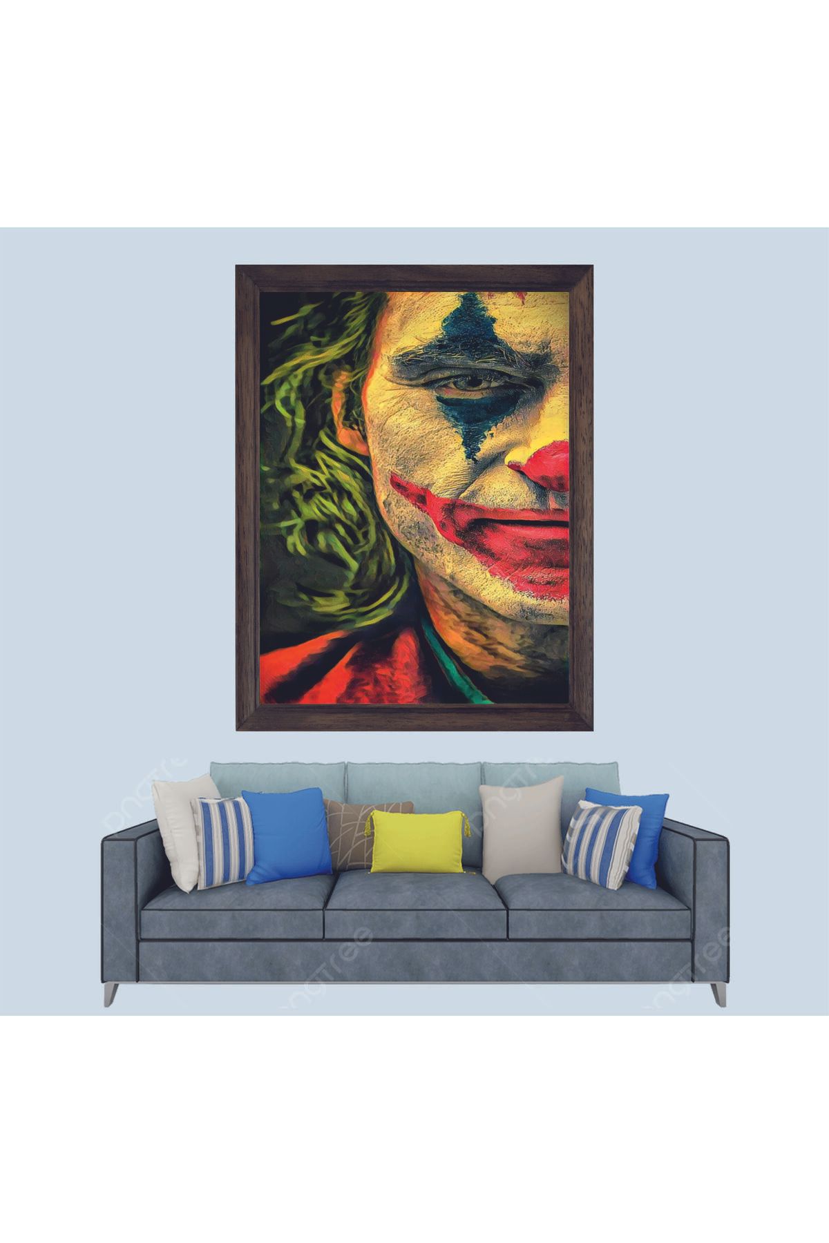 Lioncraft Joker Çerçeveli Duvar Tablosu 30x45 cm