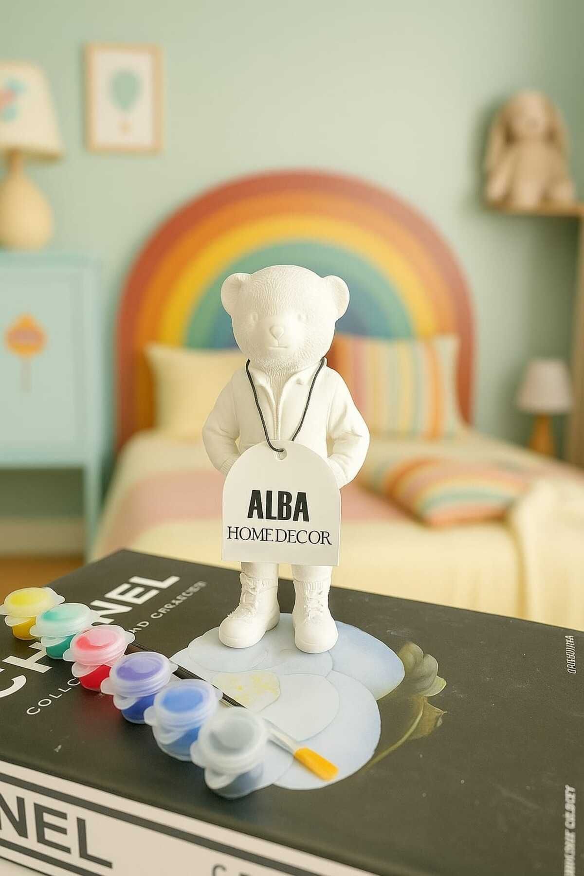 Home Teddy Ayıcık Biblo ve Boyama Seti