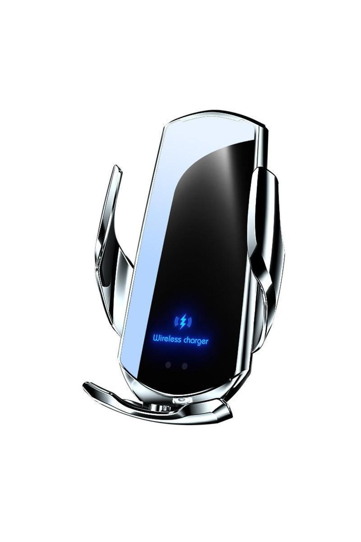 zerzembe Q3 Smart Sensör Wireless Sensörlü ve Kablosuz Telefon Şarjı ve Telefon Tutacağı Hem Şarj Hem Tutacak