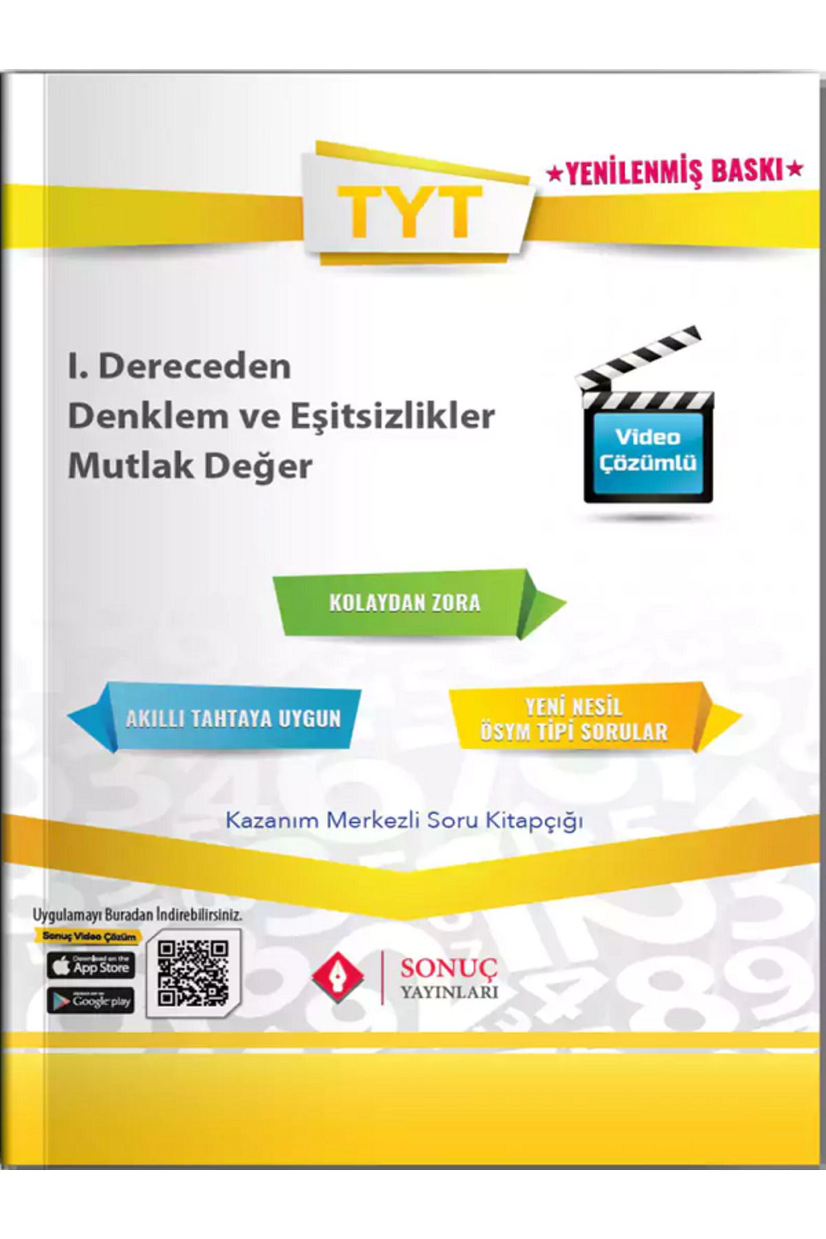 Evrensel İletişim Yayınları Sonuç Yayınları TYT 1. Dereceden Denklem ve Eşitsizlikler Mutlak Değer Fasikülü / Video Çözüm