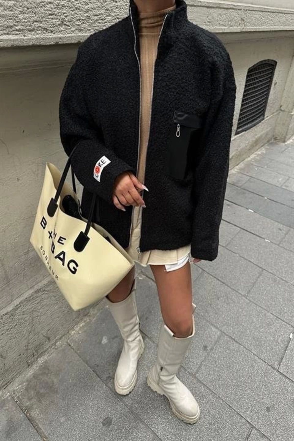 Omarı Katerina Suni Kürk Ceket 6110-08