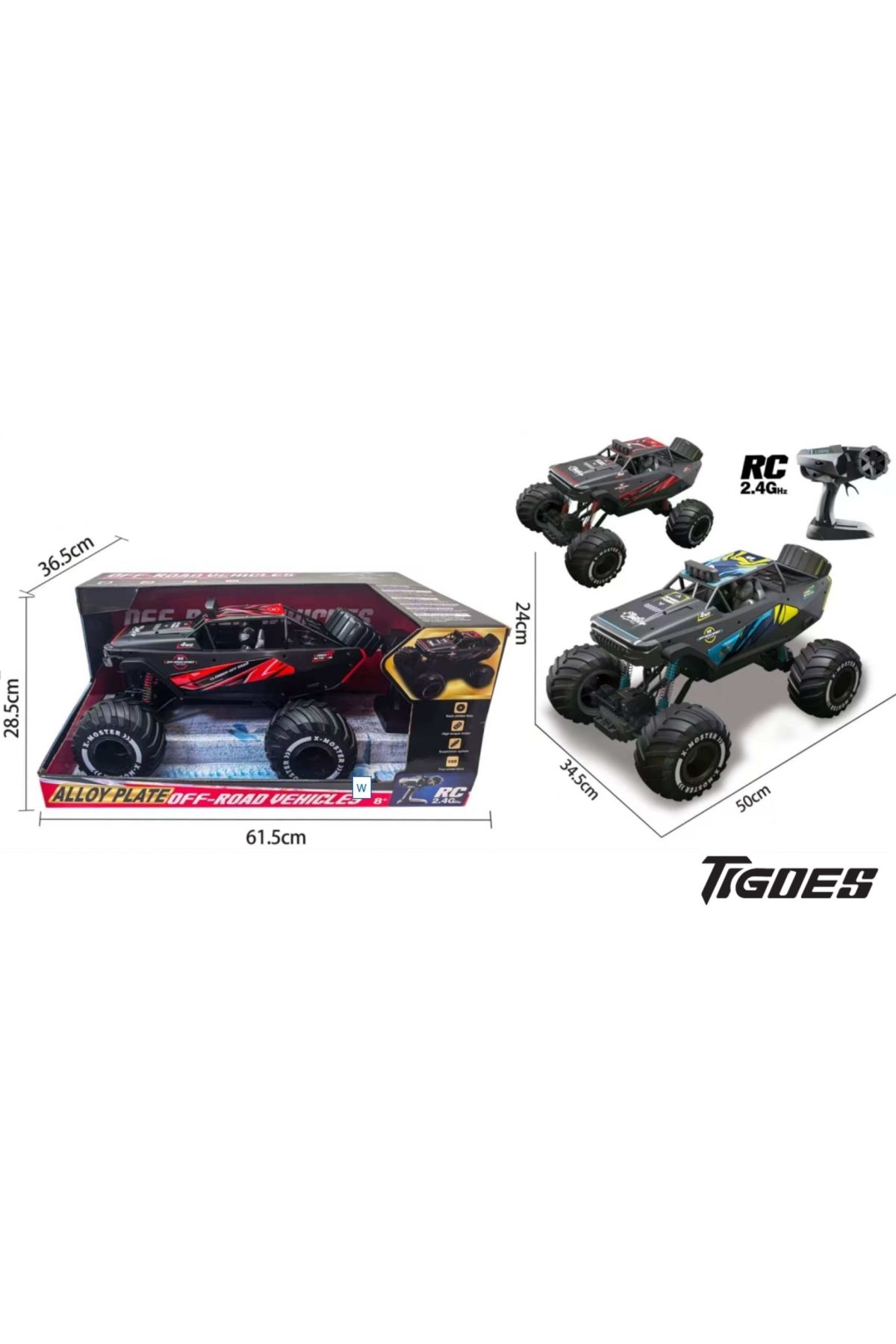 Online Uzaktan Kumandalı Dev Boy Şarjlı 50 Cm Rock Crawler Araba Videolu İzleyebilirsiniz