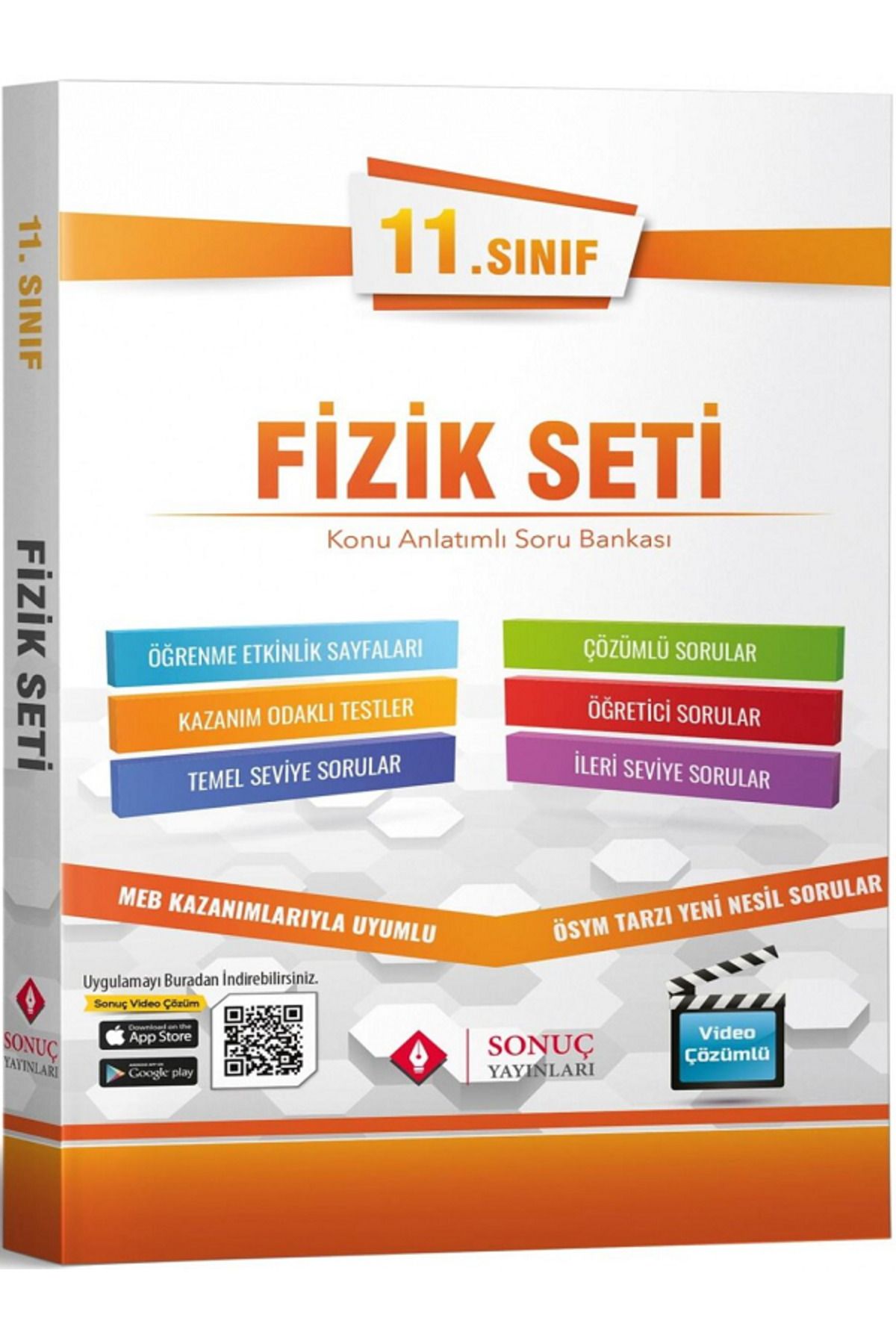 Evrensel İletişim Yayınları 11.Sınıf Sonuç FİZİK Modüler Set / Çözümlü Örnek Sorular - ÖSYM Tarzı Yeni Nesil Soru/ Video Çözümlü