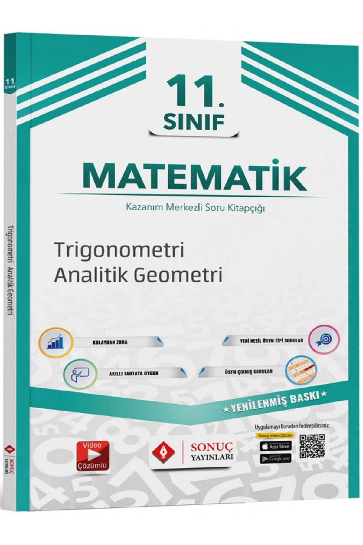 Evrensel İletişim Yayınları 11.Sınıf Sonuç Matematik Trigonometri Analitik Geometri Fasikülü / Video Çözümlü